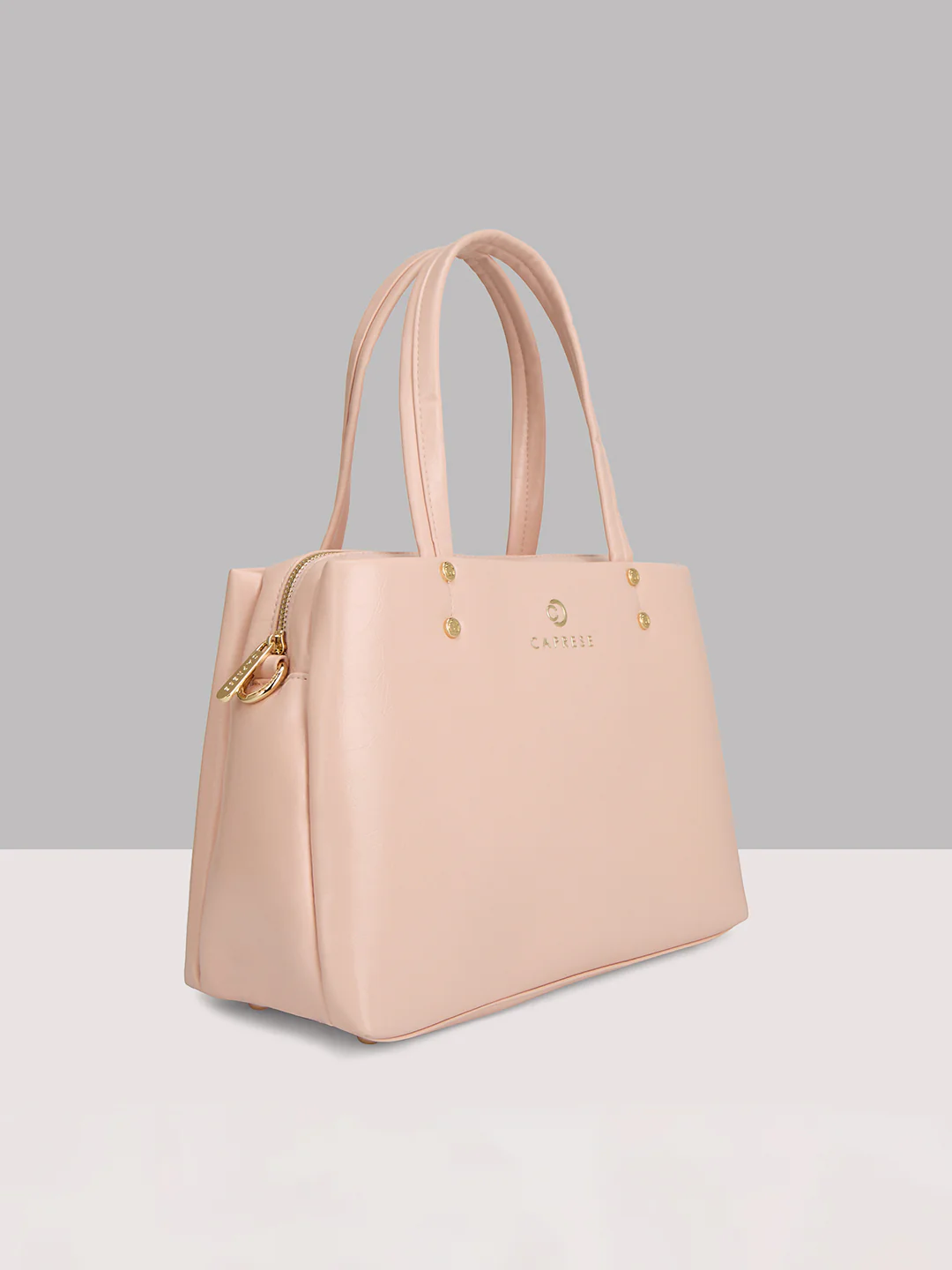Caprese Geneva Medium Pink Sorbet Satchel - Image 3