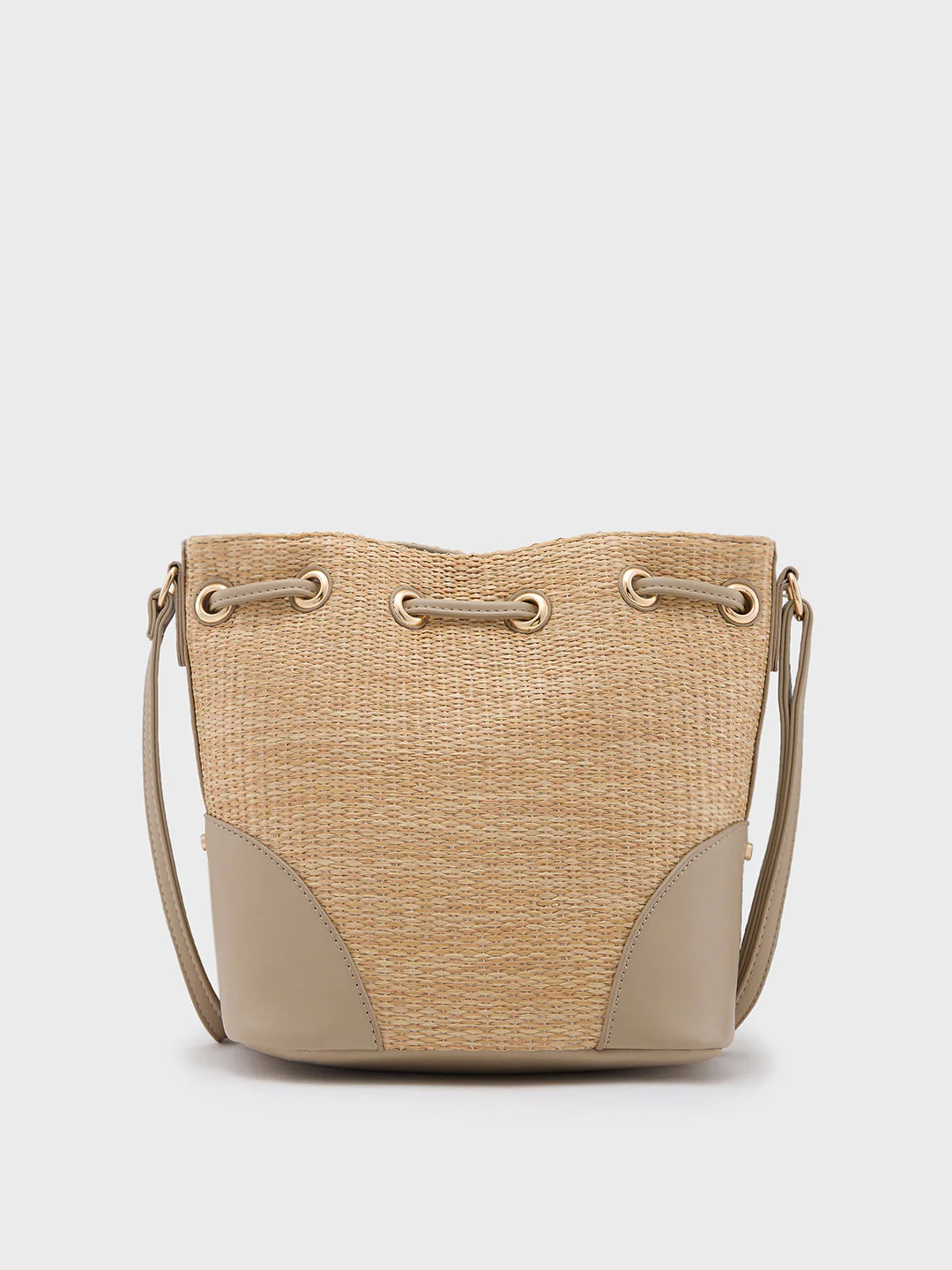 Caprese Georgia Medium Beige Sling Bag - Image 3