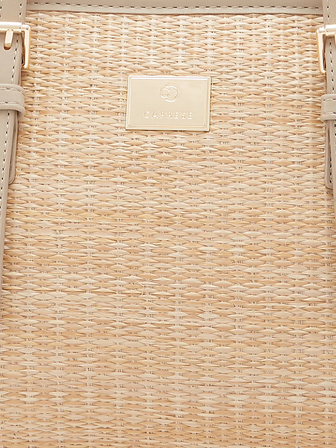 Caprese Georgia Medium Beige Tote Bag - Image 9