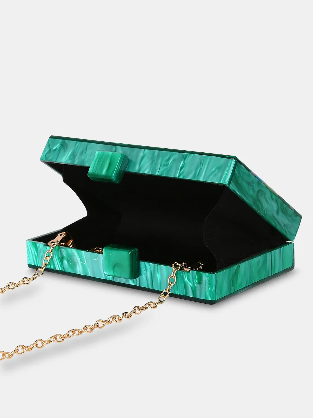 Caprese Gia Small Green Clutch - Image 8