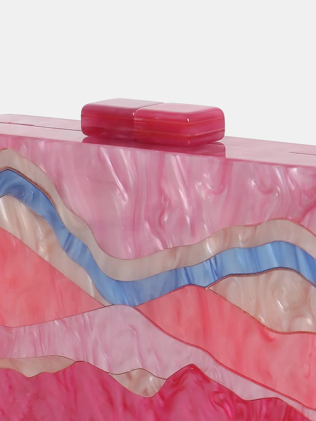 Caprese Gia Small Pink Clutch - Image 7