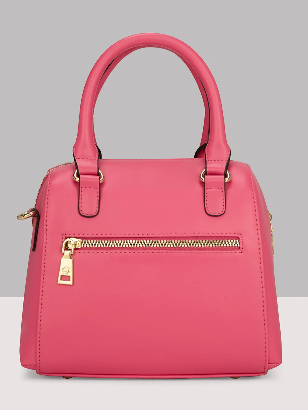 Caprese Giaa Small Fuchsia Satchel Bag - Image 5