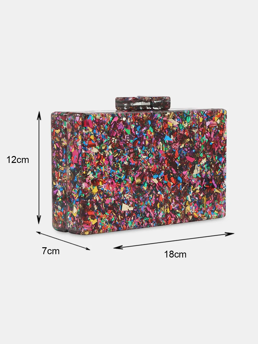 Caprese Gianna Small Pink Clutch - Image 12