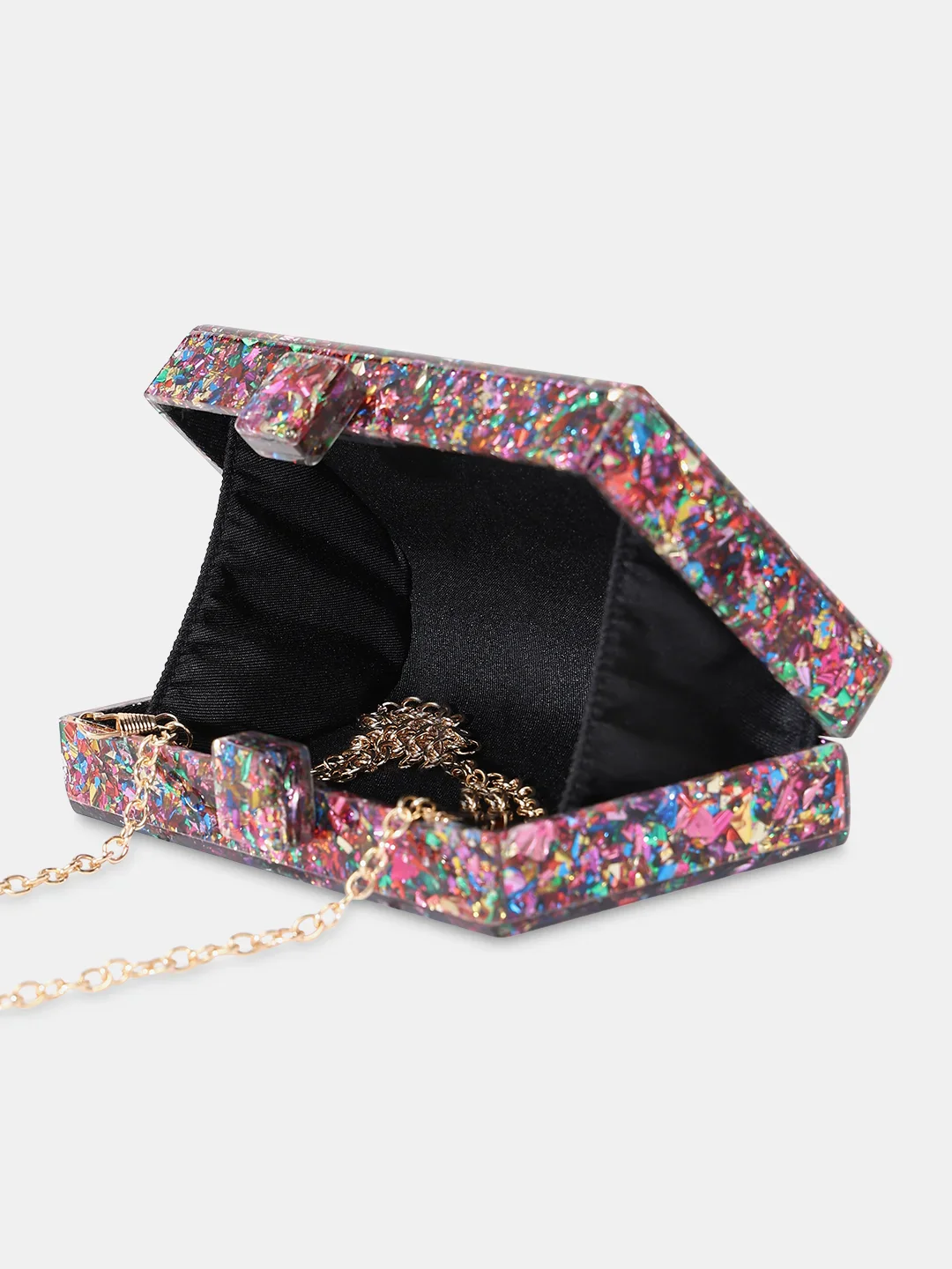 Caprese Gianna Small Pink Clutch - Image 9