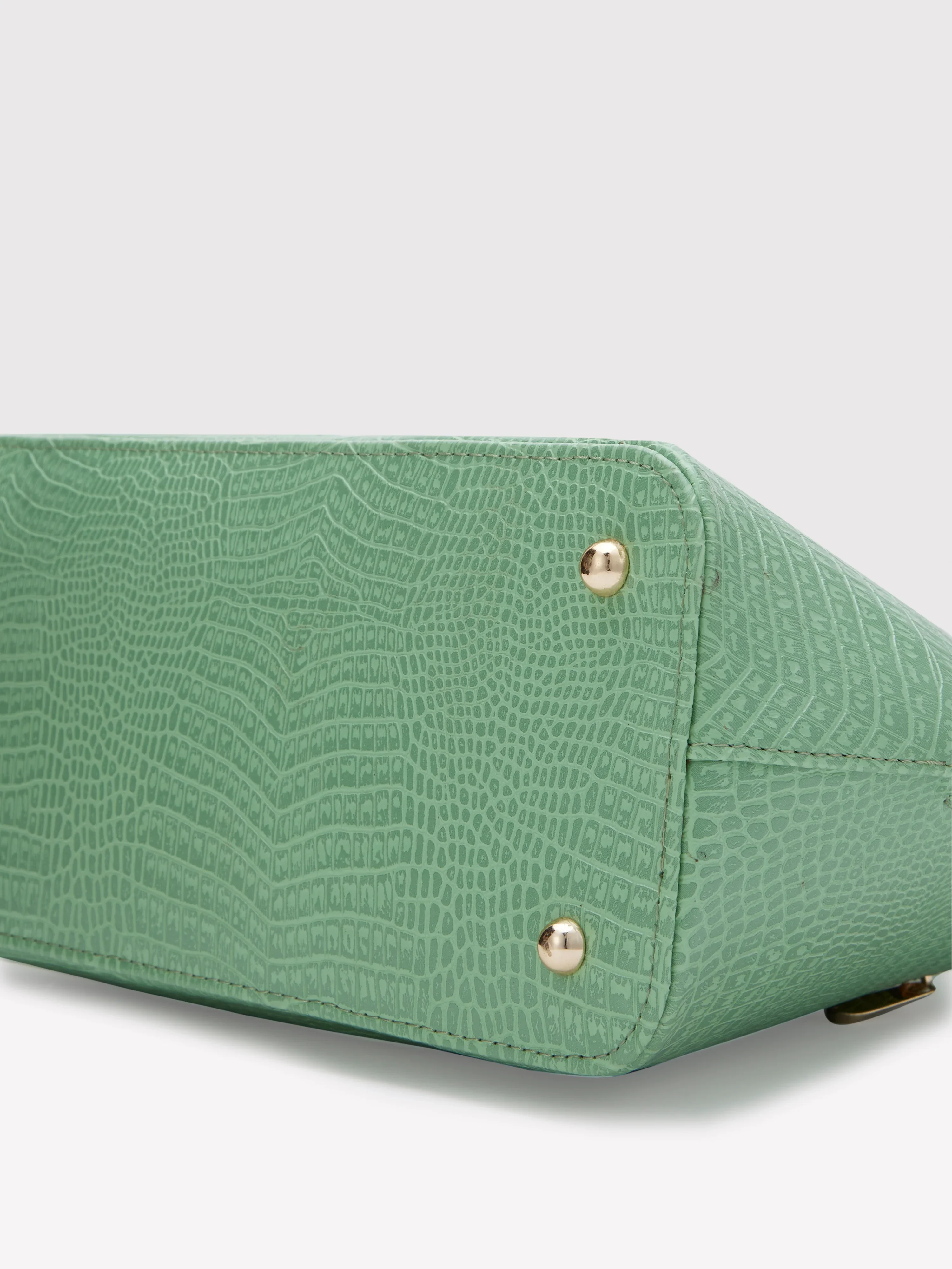Caprese Gianna Medium (E) Green Satchel Bag - Image 6