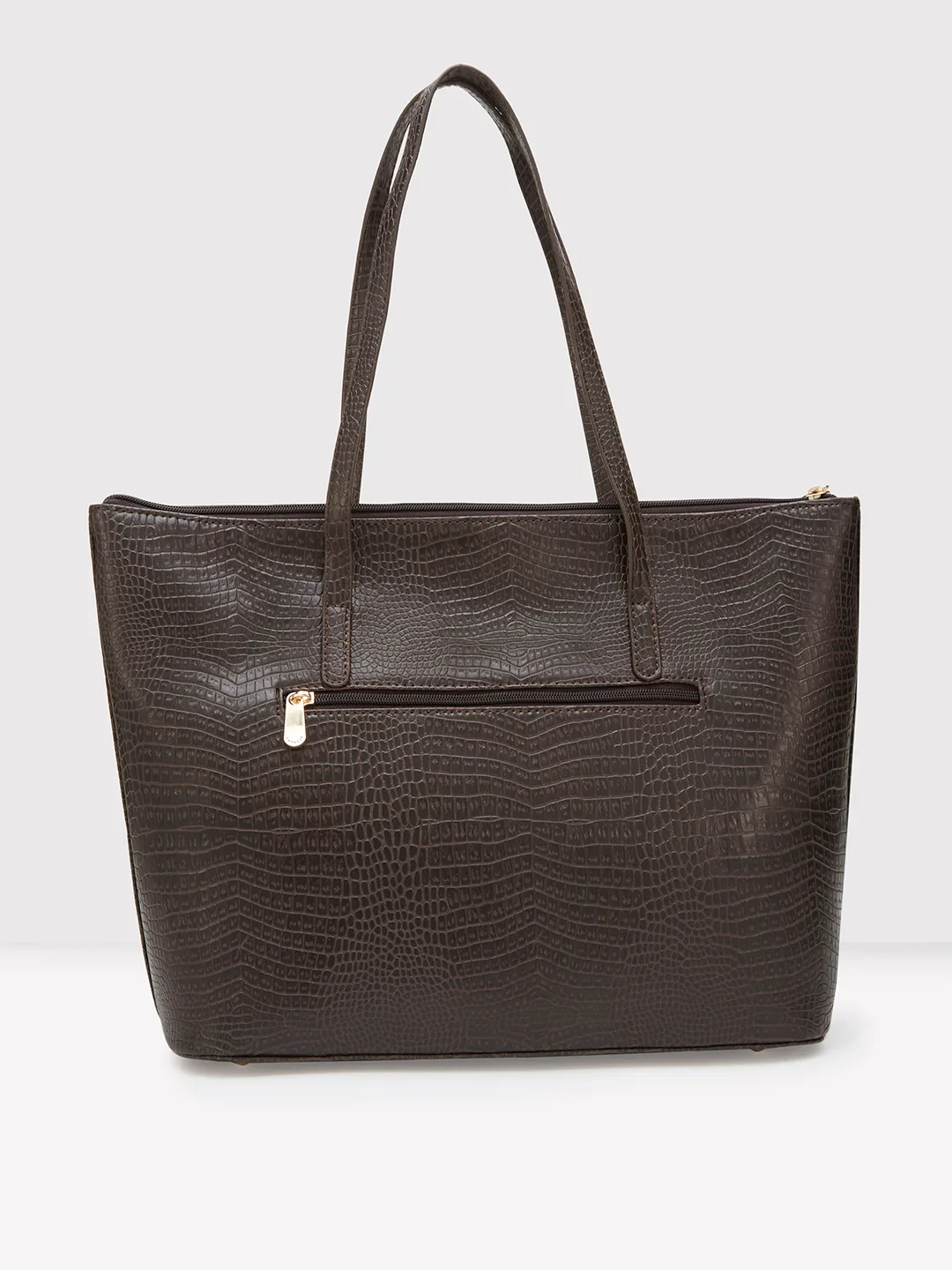 Caprese Gianna Large Dark Tote Bag - Image 4