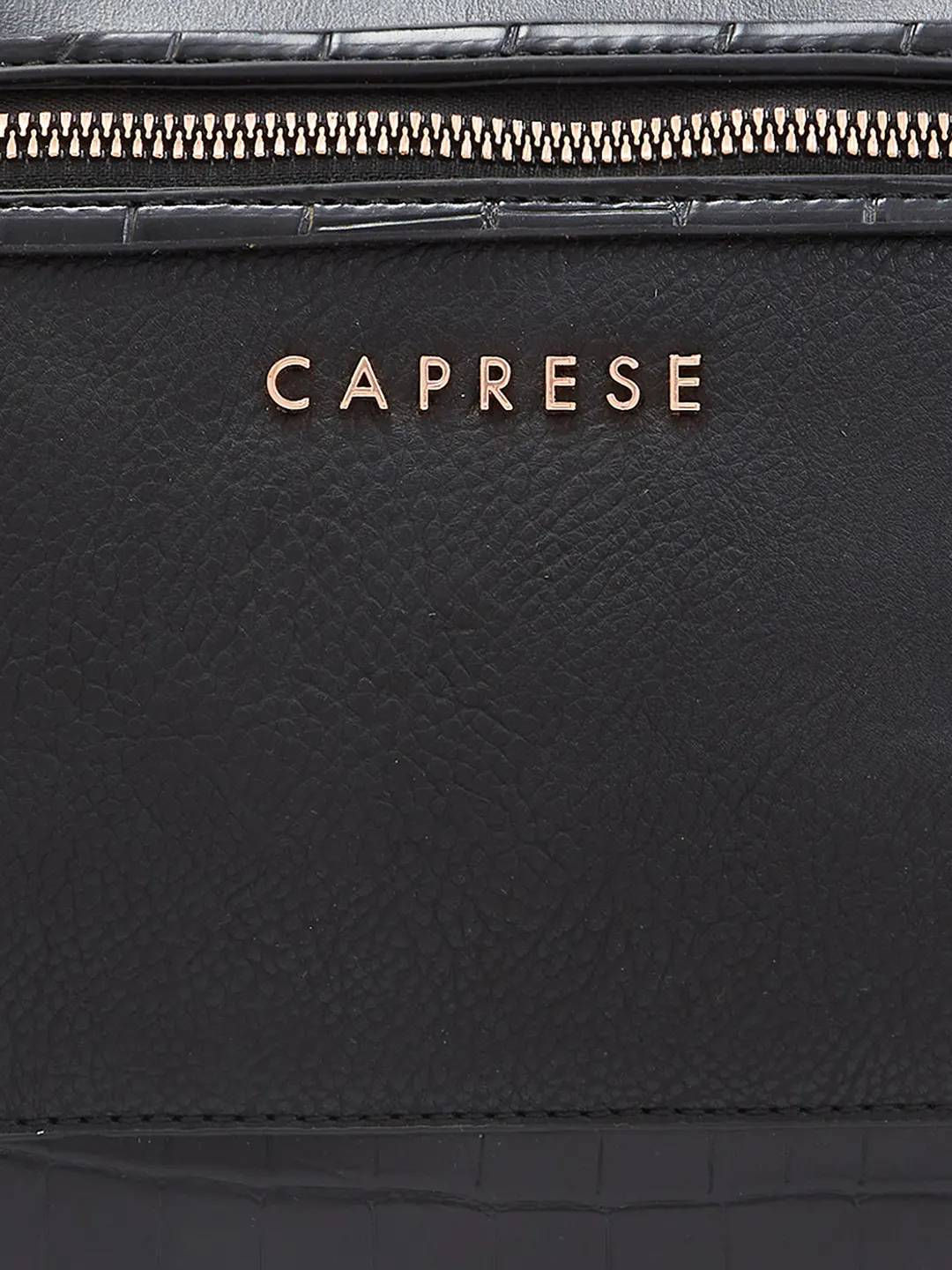 Caprese Gigi Medium Black Sling Bag - Image 14