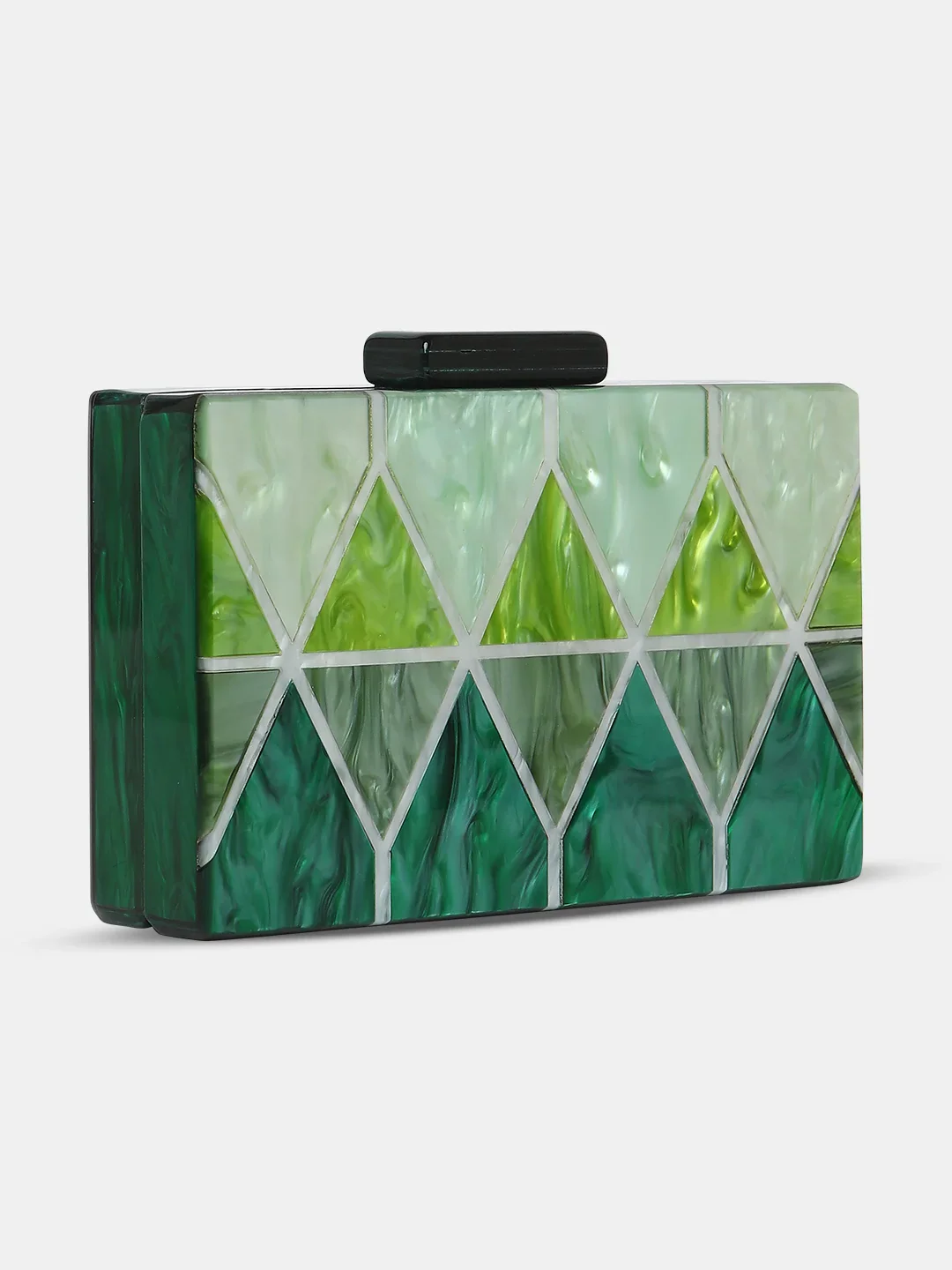 Caprese Gilia Small Green Clutch - Image 5