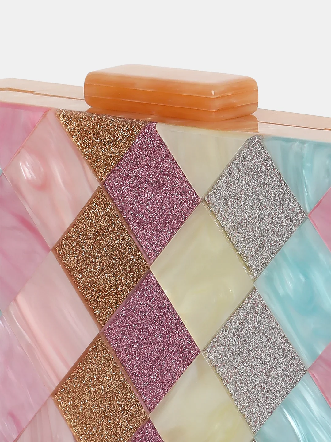 Caprese Gisella Small Beige Clutch - Image 7