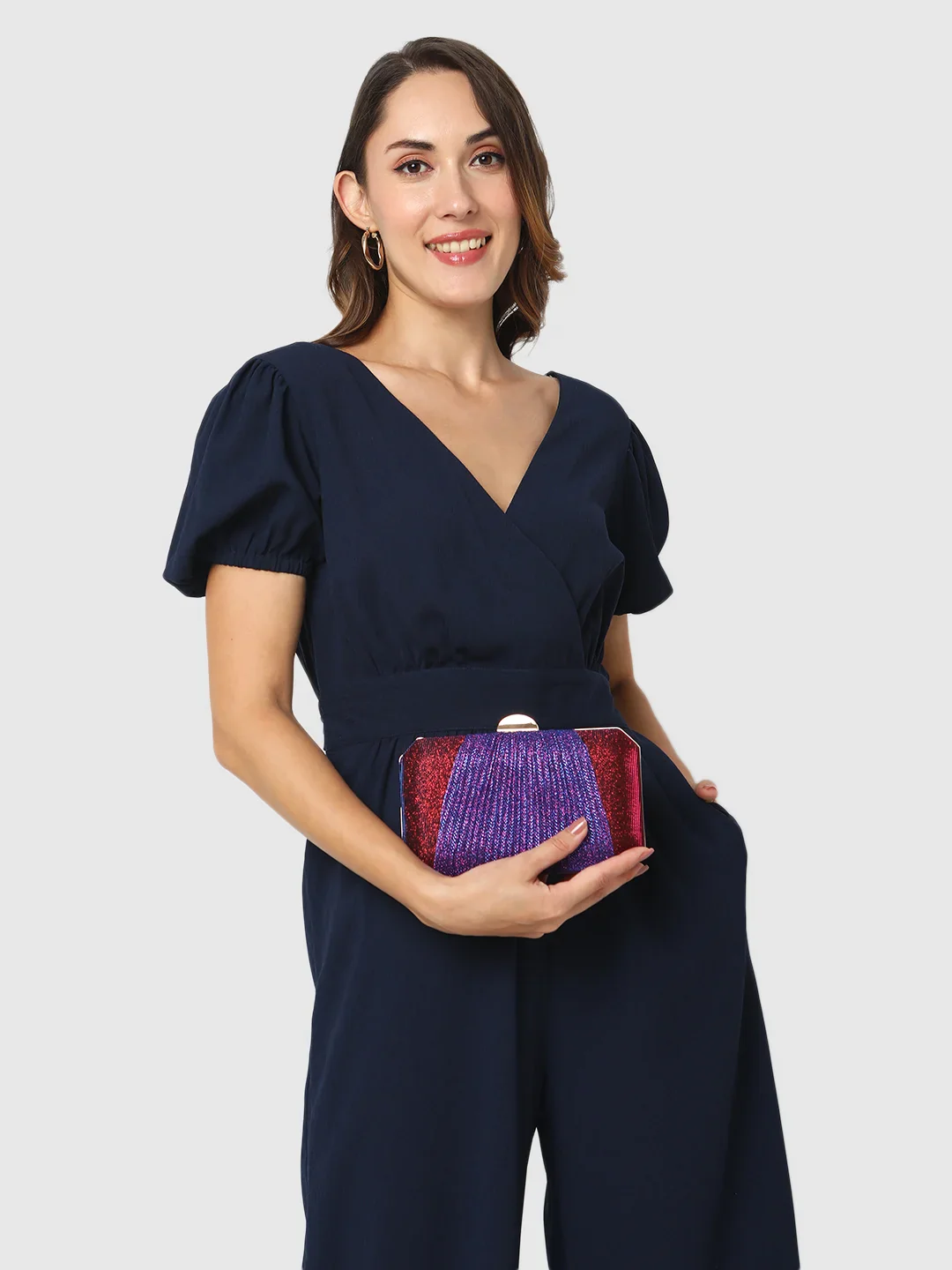 Caprese Gloriana Small Red Clutch - Image 11