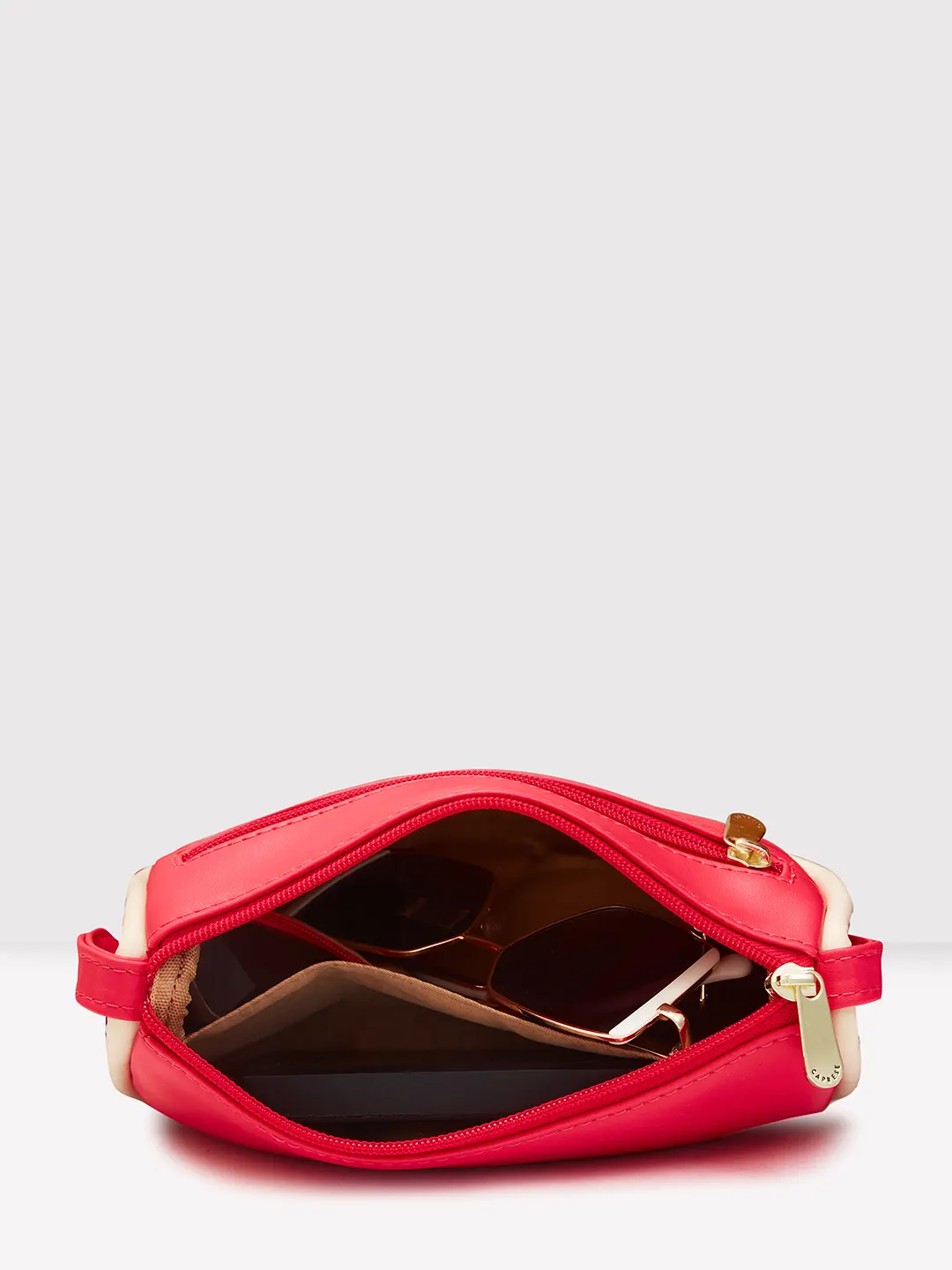 Caprese Gracie Medium Magenta Baguette Bag - Image 10