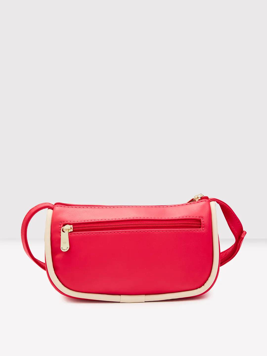 Caprese Gracie Medium Magenta Baguette Bag - Image 5