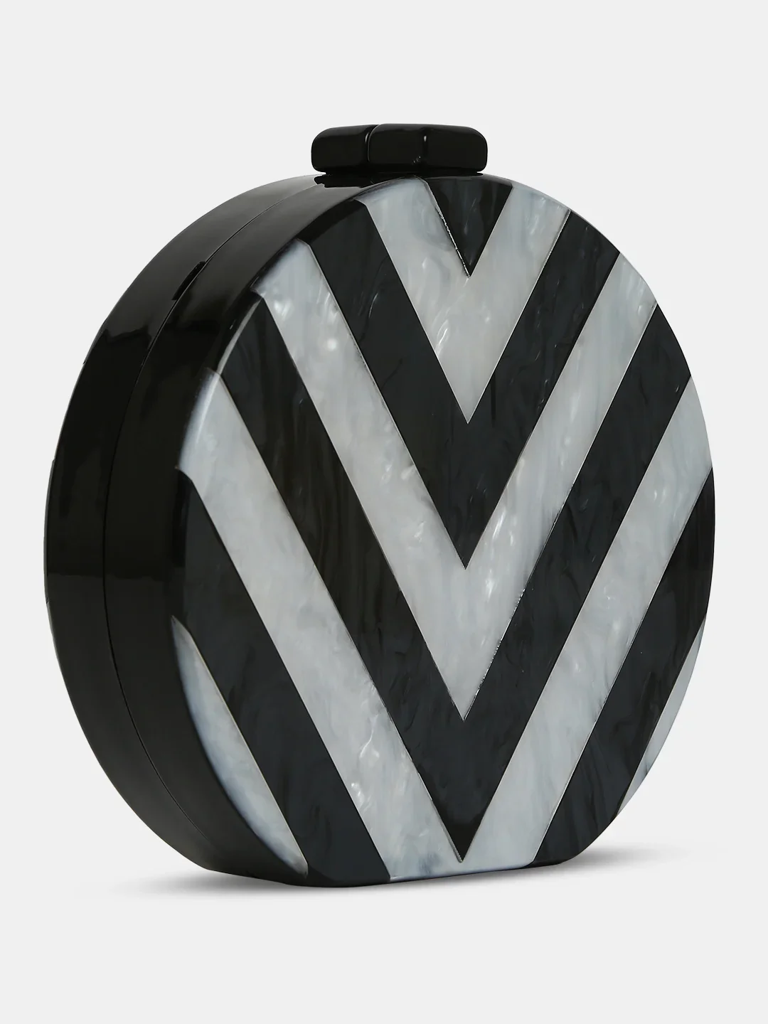 Caprese Greta Small Black Clutch - Image 17
