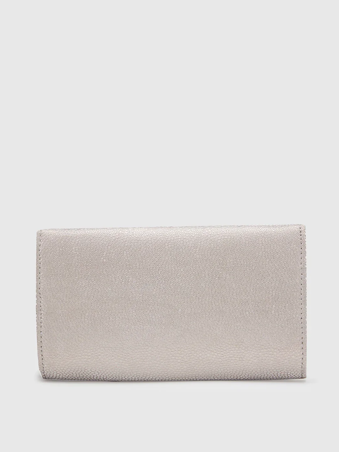 Caprese Gretchen Medium Gold Flapover Clutch - Image 6