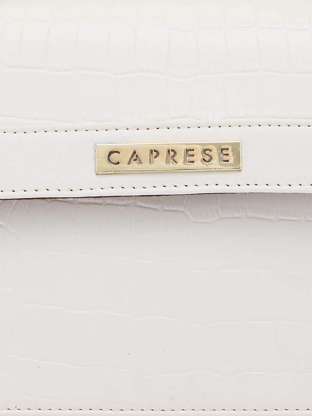 Caprese Hanna Medium Off White Sling Bag - Image 6