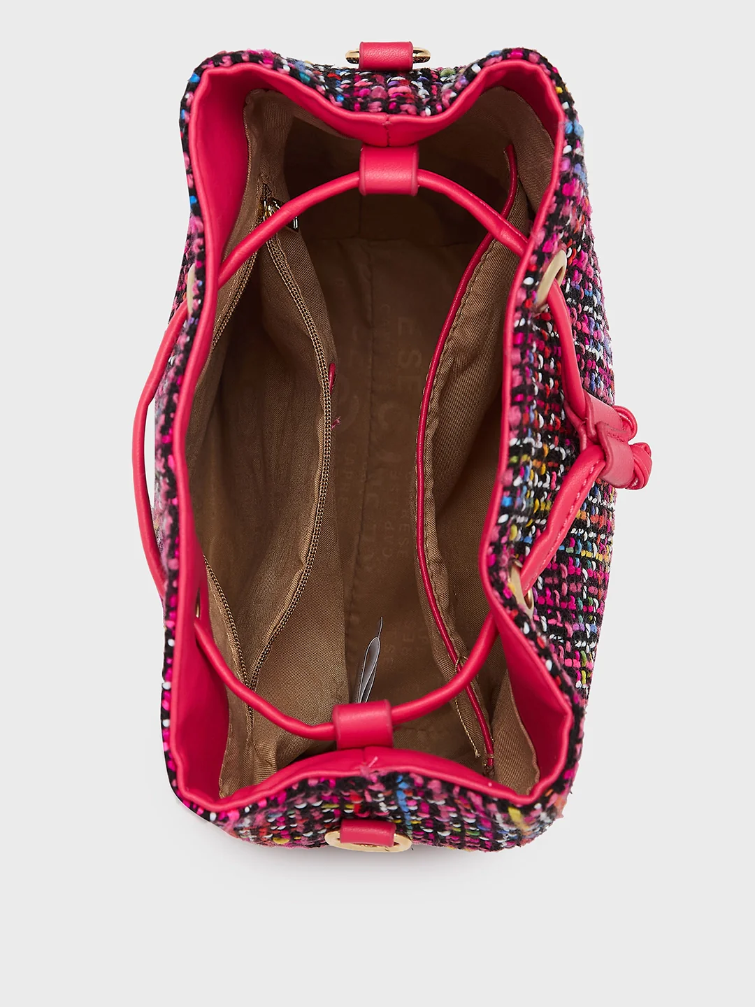 Caprese Harmonee Medium Fuchsia Sling Bag - Image 7