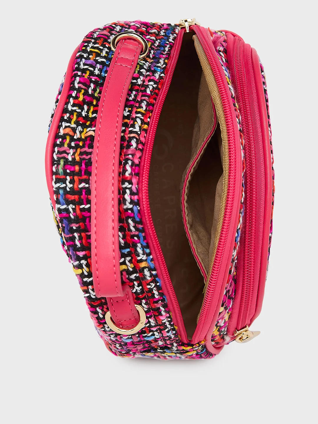 Caprese Harmonee Small Fuchsia Sling Bag - Image 7