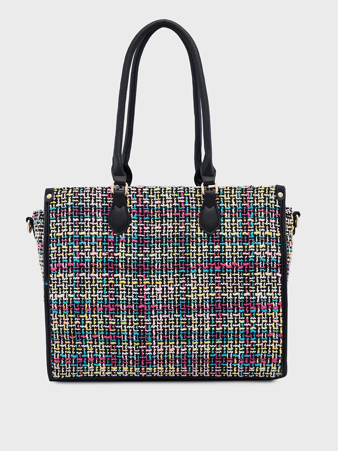 Caprese Harmonee Large Black Tote Bag - Image 2