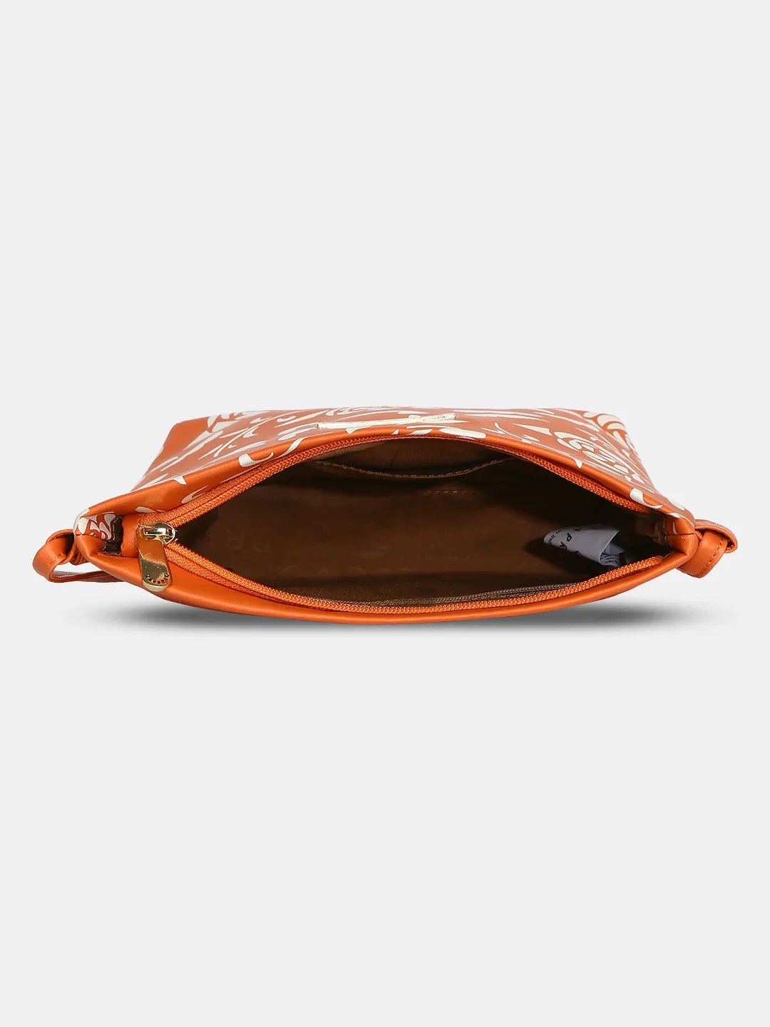 Caprese Harvey Small Burnt Orange Sling Bag - Image 8