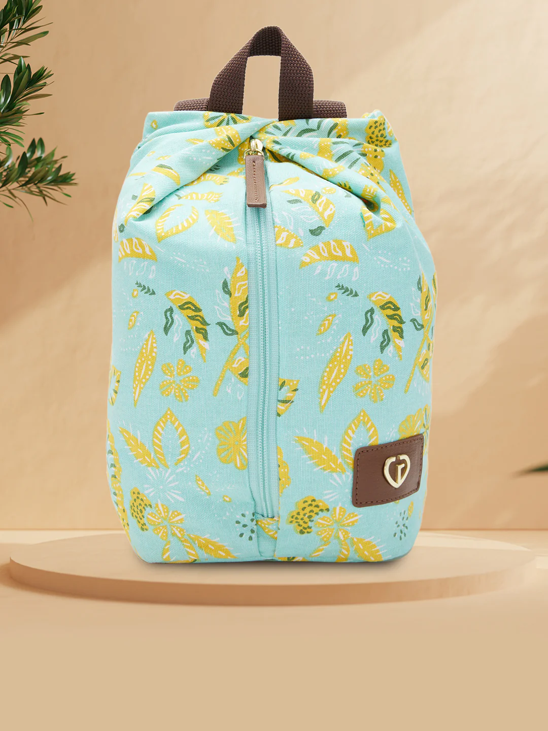 Caprese Hazel Small Aqua Backpack - Image 2