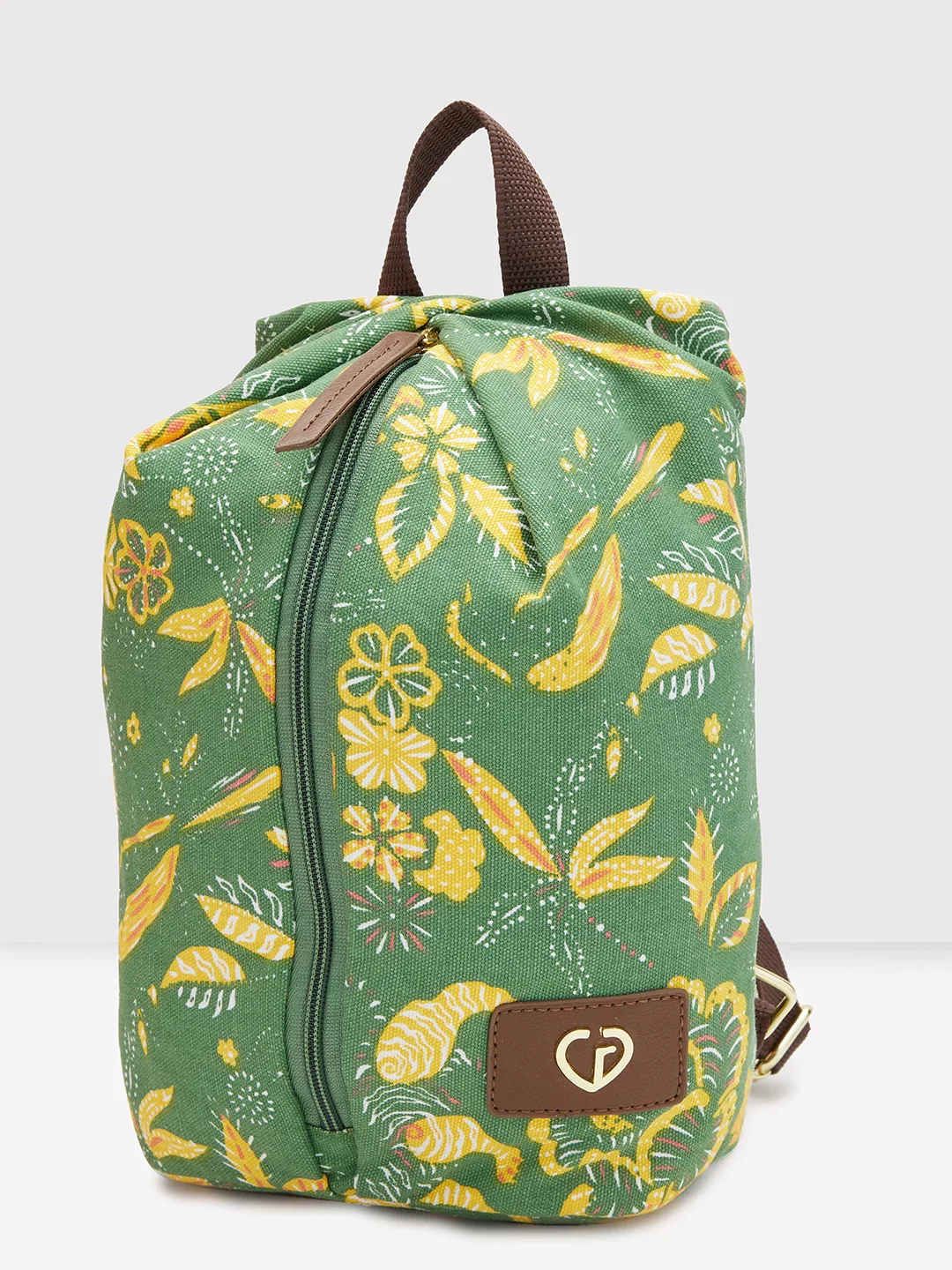 Caprese Hazel Small Olive Backpack - Image 4