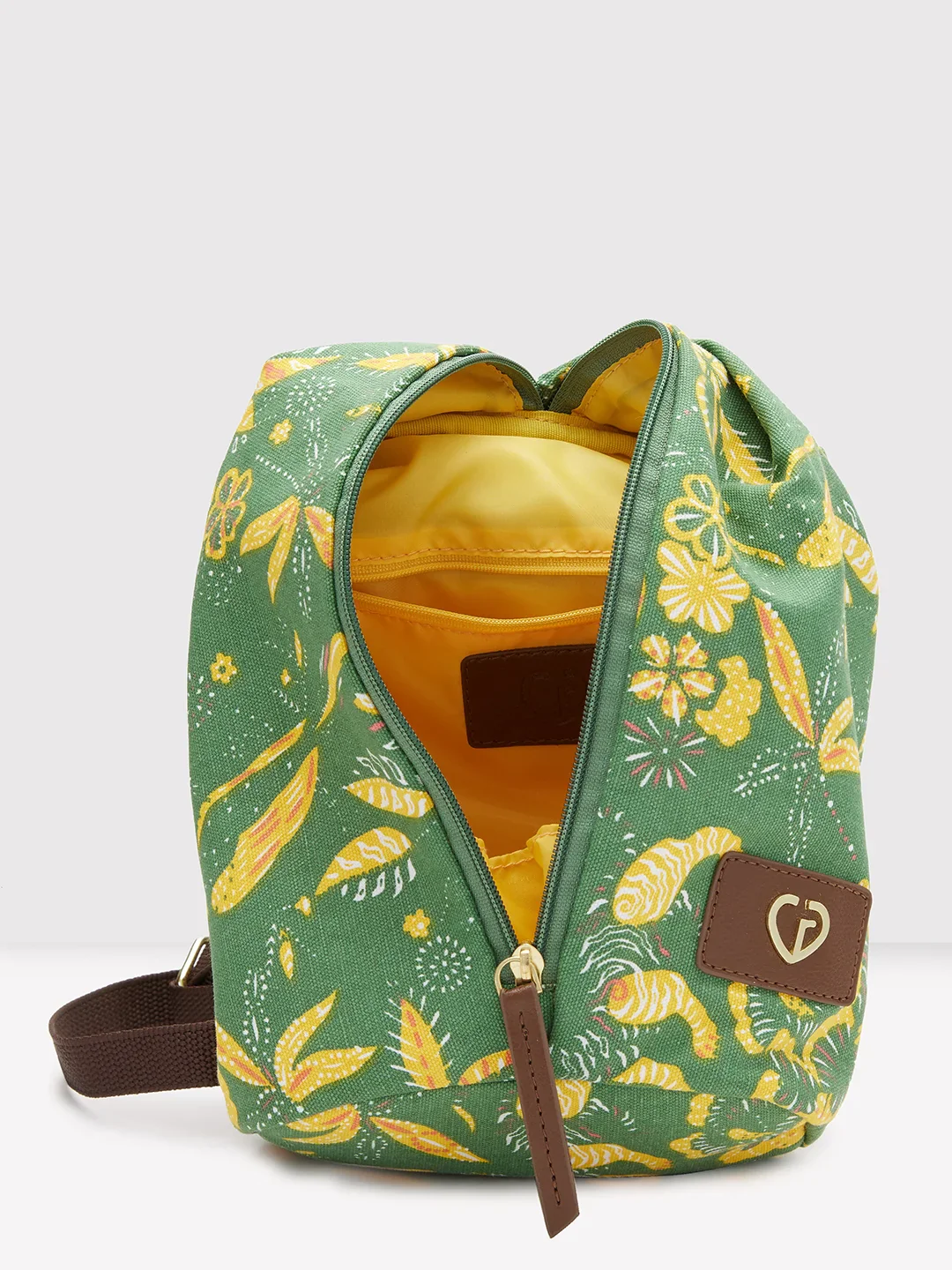 Caprese Hazel Small Olive Backpack - Image 7
