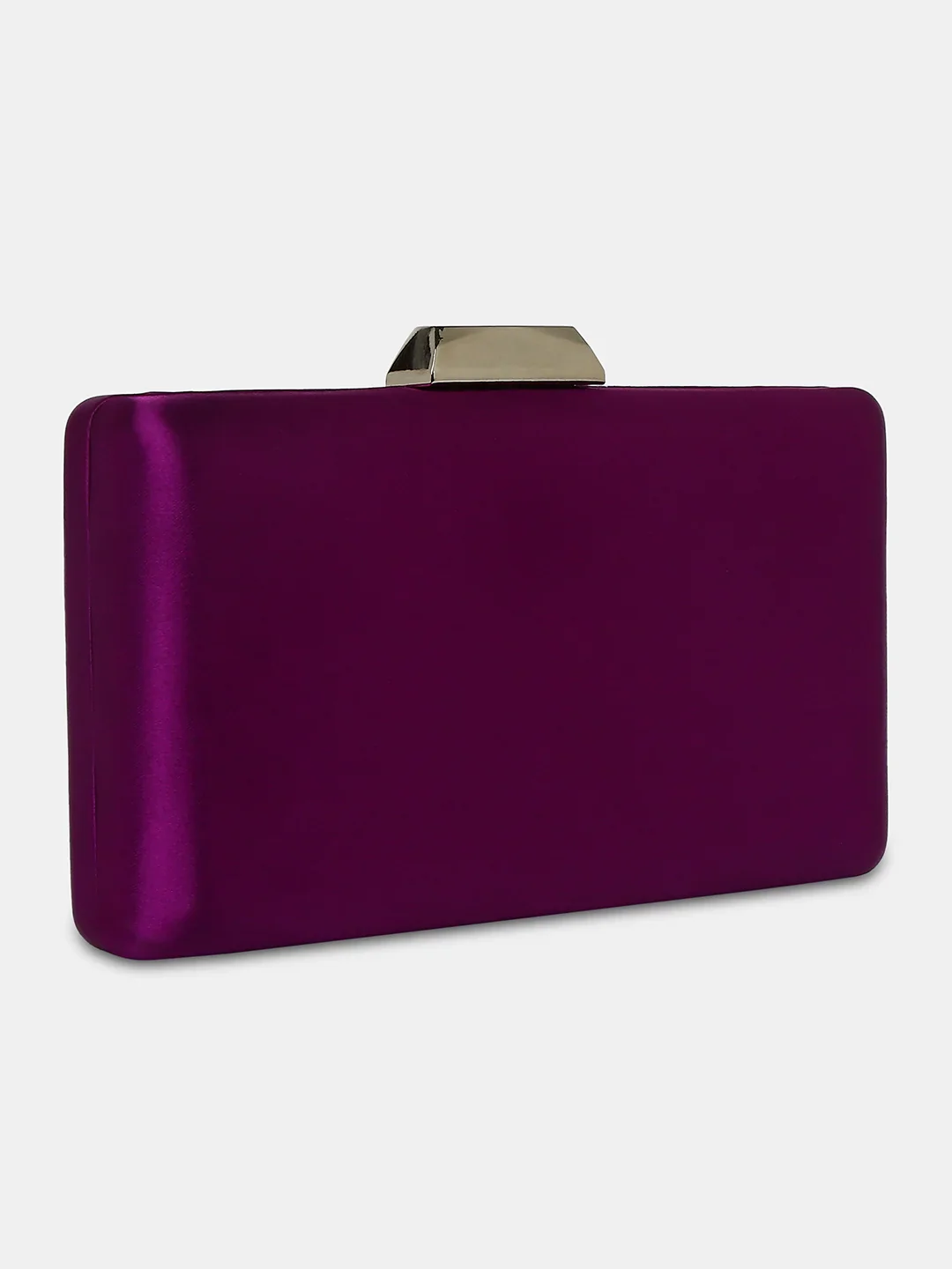 Caprese Hazel Bead Small Purple Clutch - Image 5