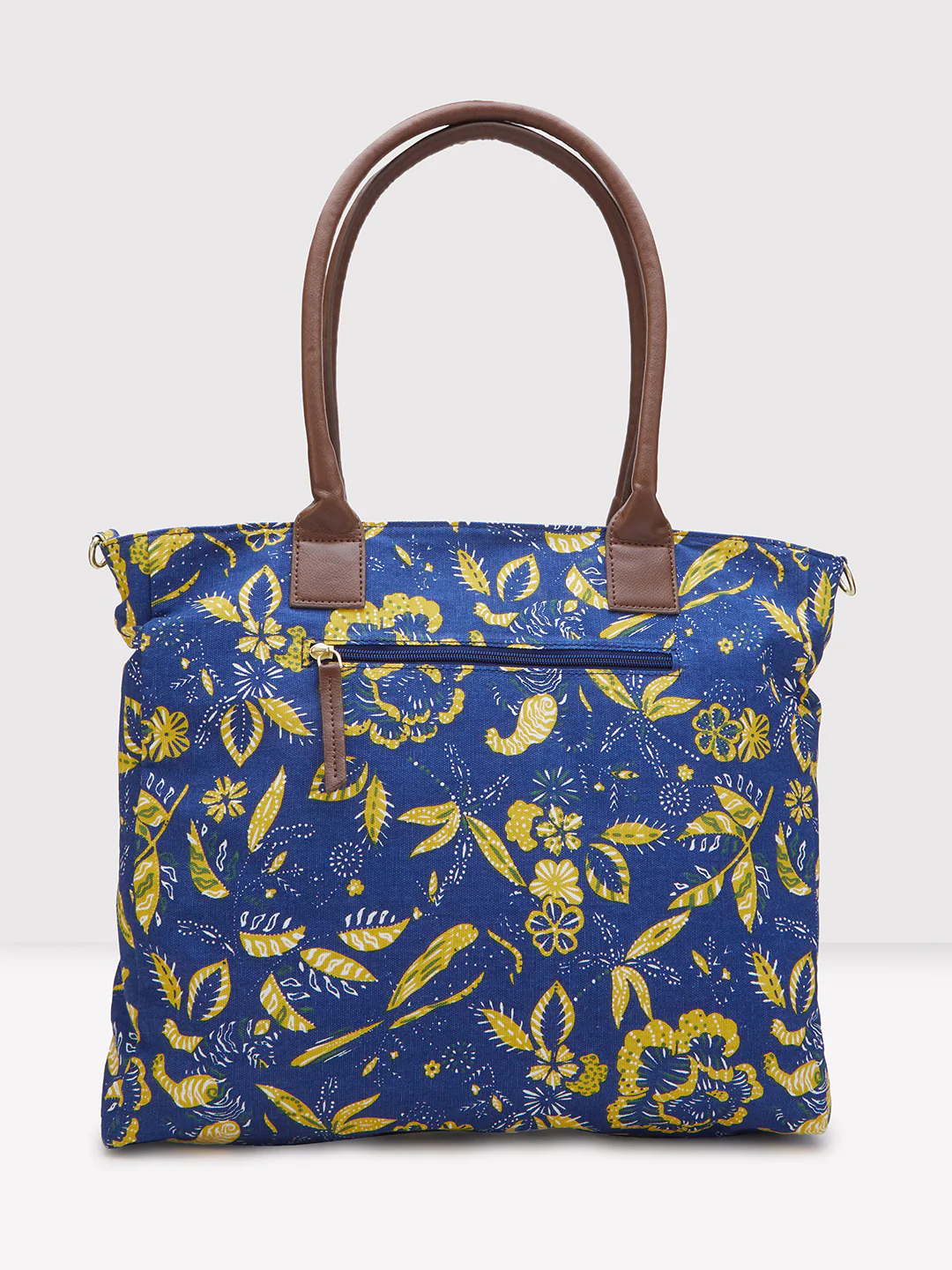 Caprese Hazel Large Blue Tote Bag - Image 4