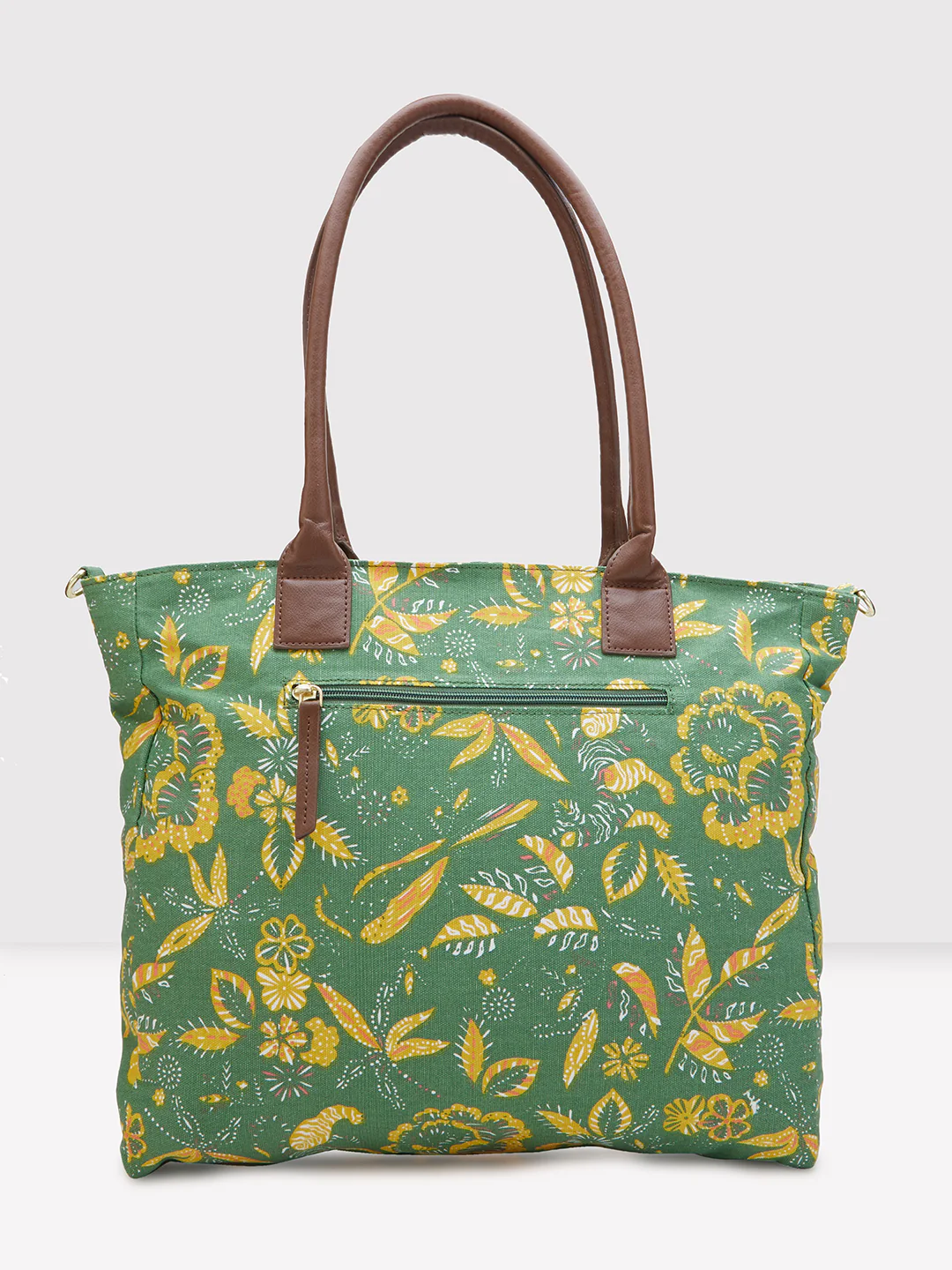 Caprese Hazel Large Olive Tote Bag - Image 4