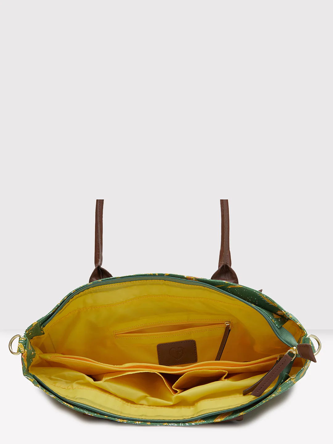 Caprese Hazel Large Olive Tote Bag - Image 8