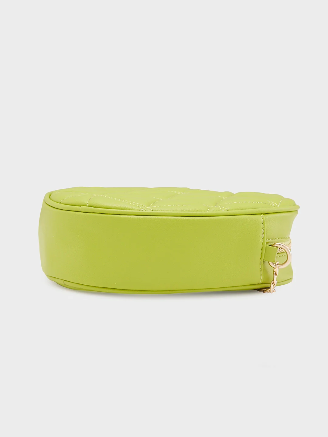 Caprese Hearty Small Lime Green Crossbody Bag - Image 5
