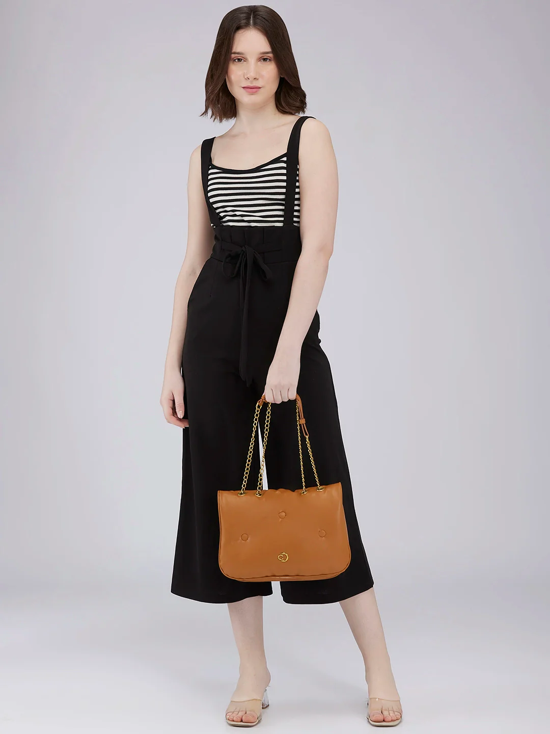 Caprese Heidi Large Tan Sling Bag - Image 3