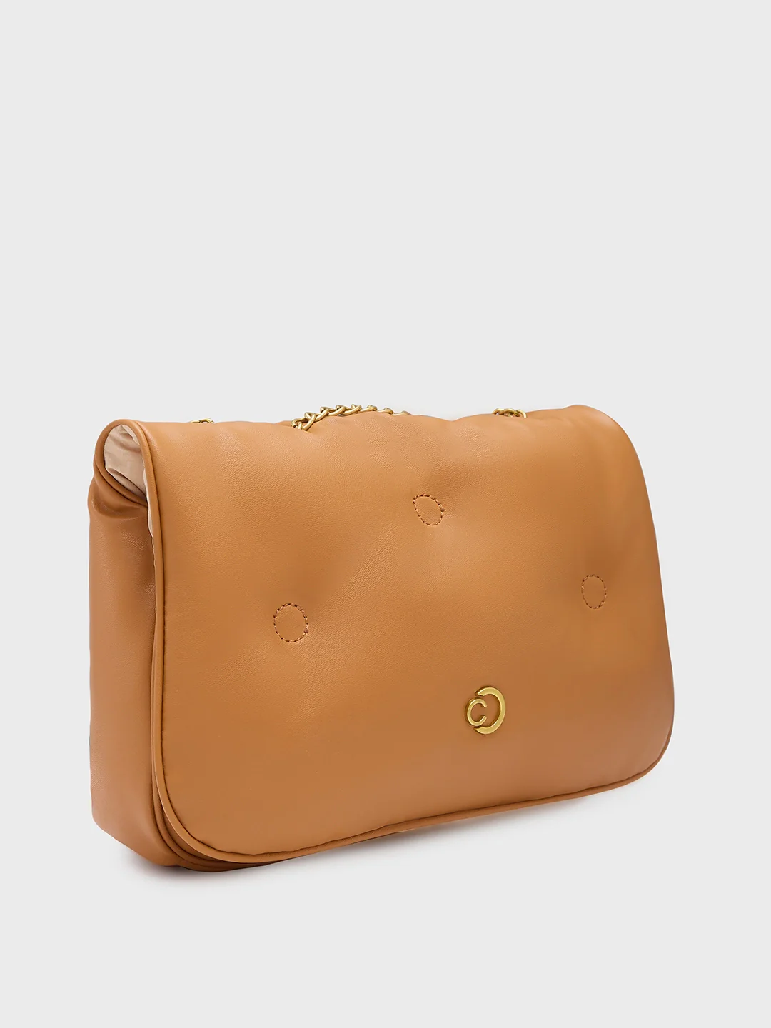 Caprese Heidi Large Tan Sling Bag - Image 5