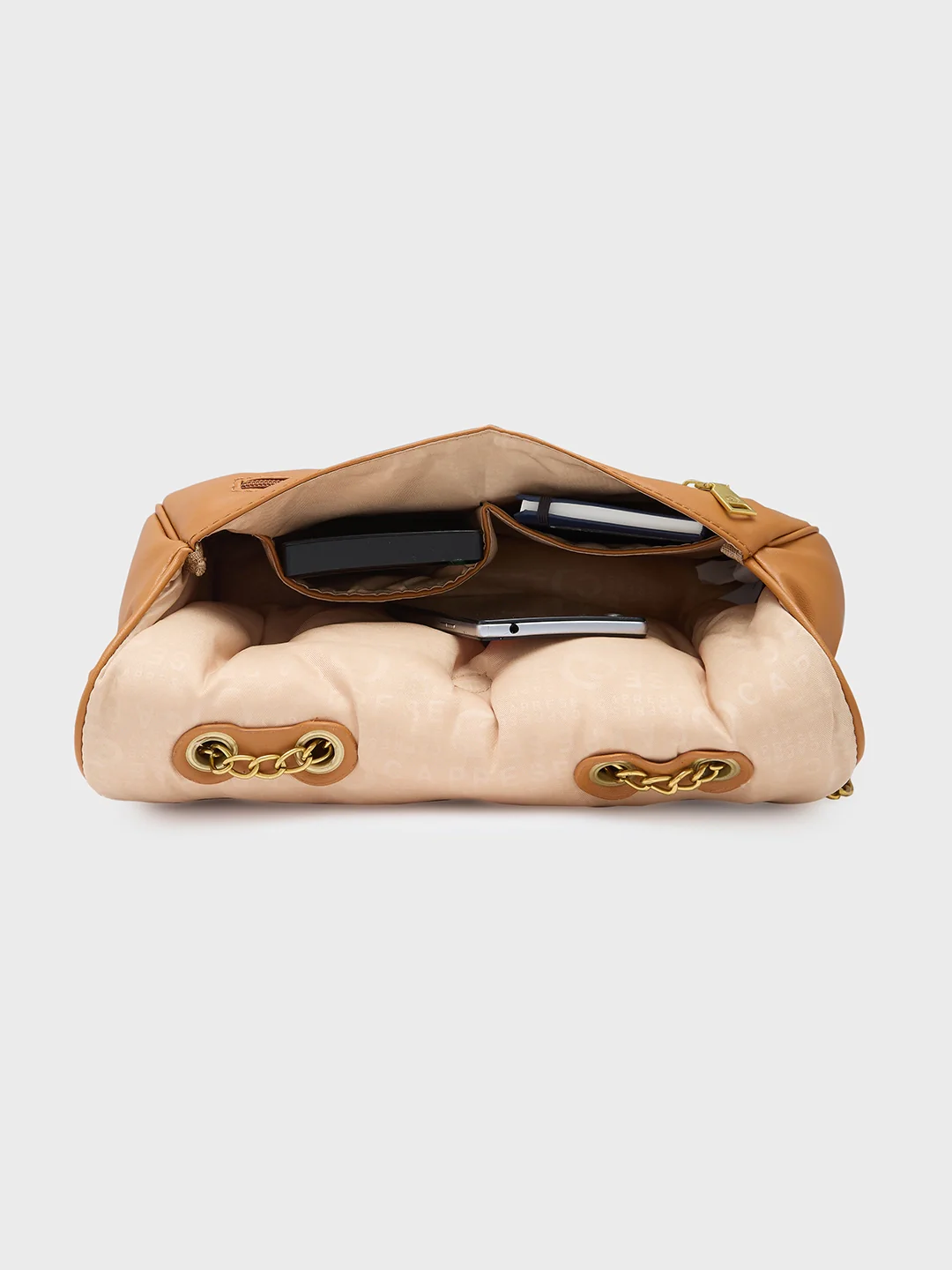 Caprese Heidi Large Tan Sling Bag - Image 9