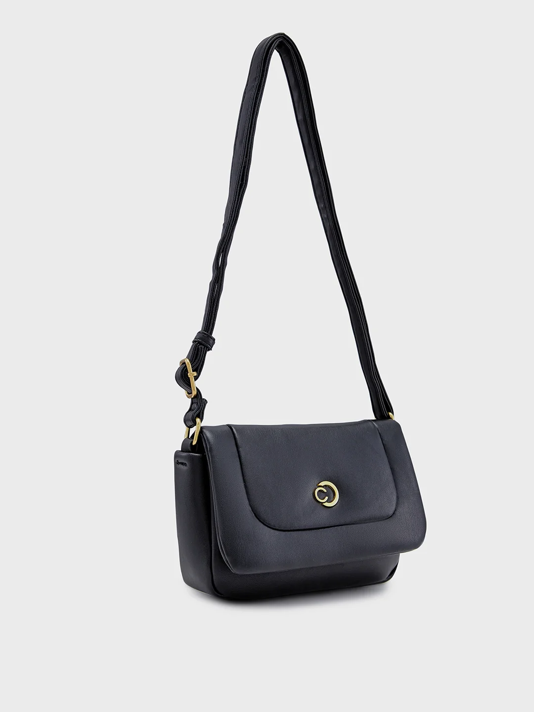 Caprese Heidi Small Black Sling Bag - Image 4