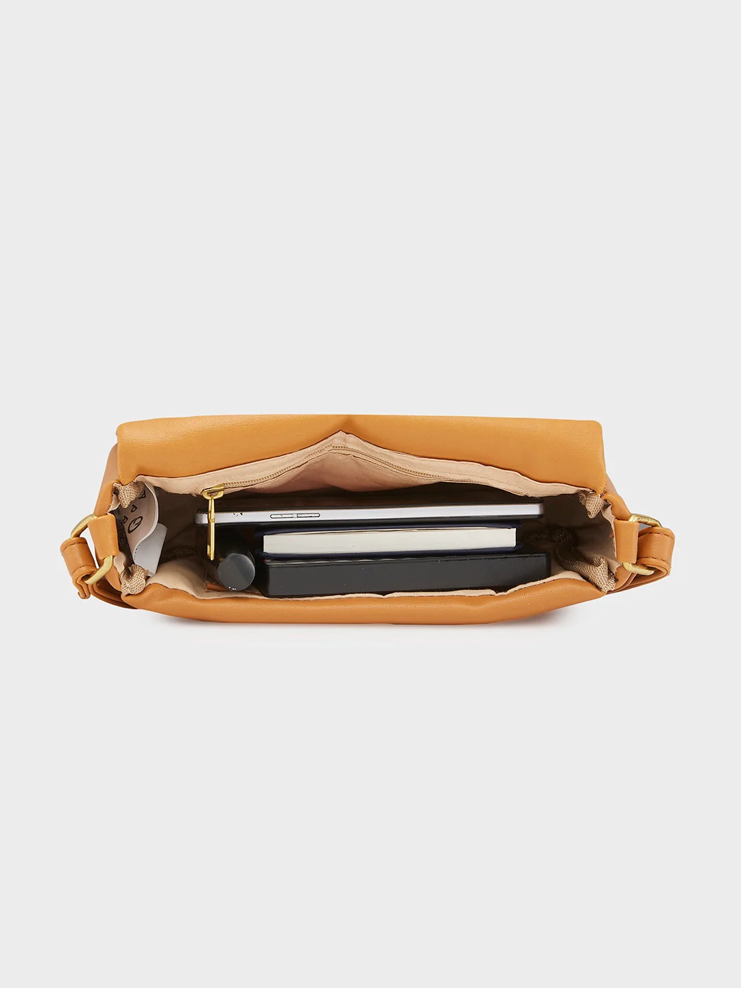 Caprese Heidi Small Tan Sling Bag - Image 10