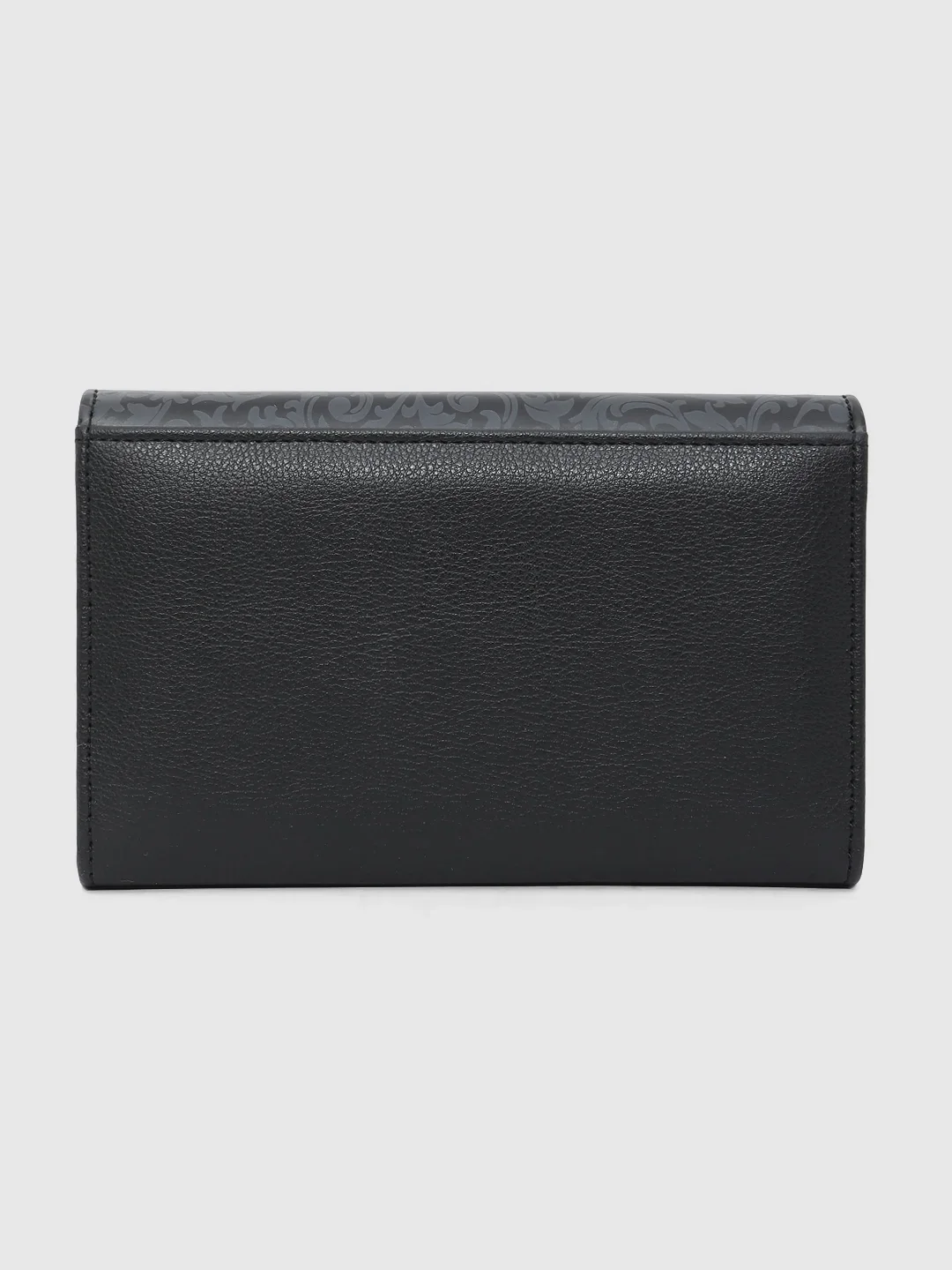 Caprese Helene Large Black Flapover Wallet - Image 8