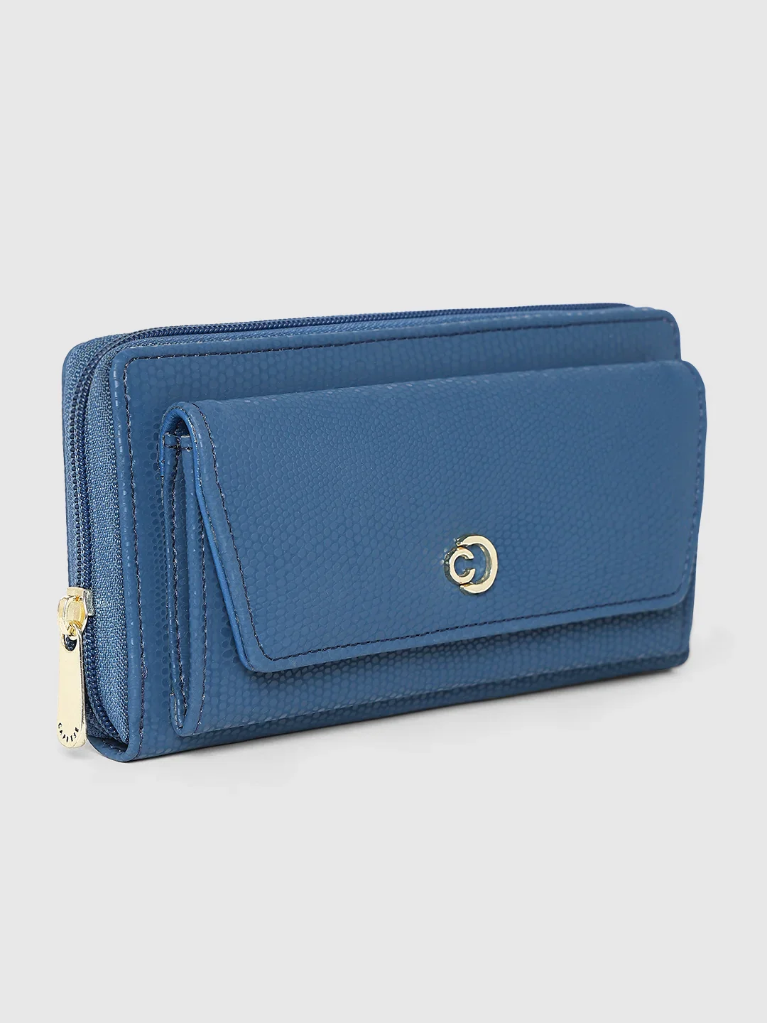Caprese Ingrid Medium Teal Wallet - Image 6