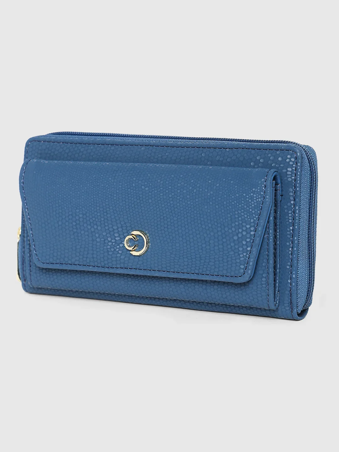 Caprese Ingrid Medium Teal Wallet - Image 7