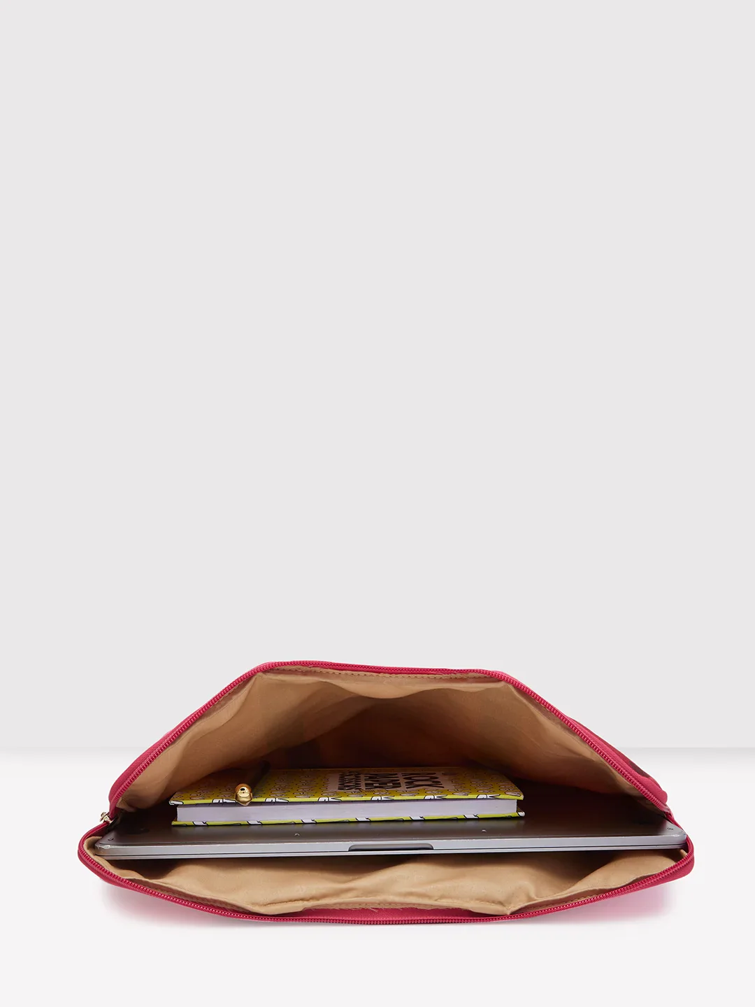 Caprese Iris Large Pink Laptop Sleeve Bag - Image 9