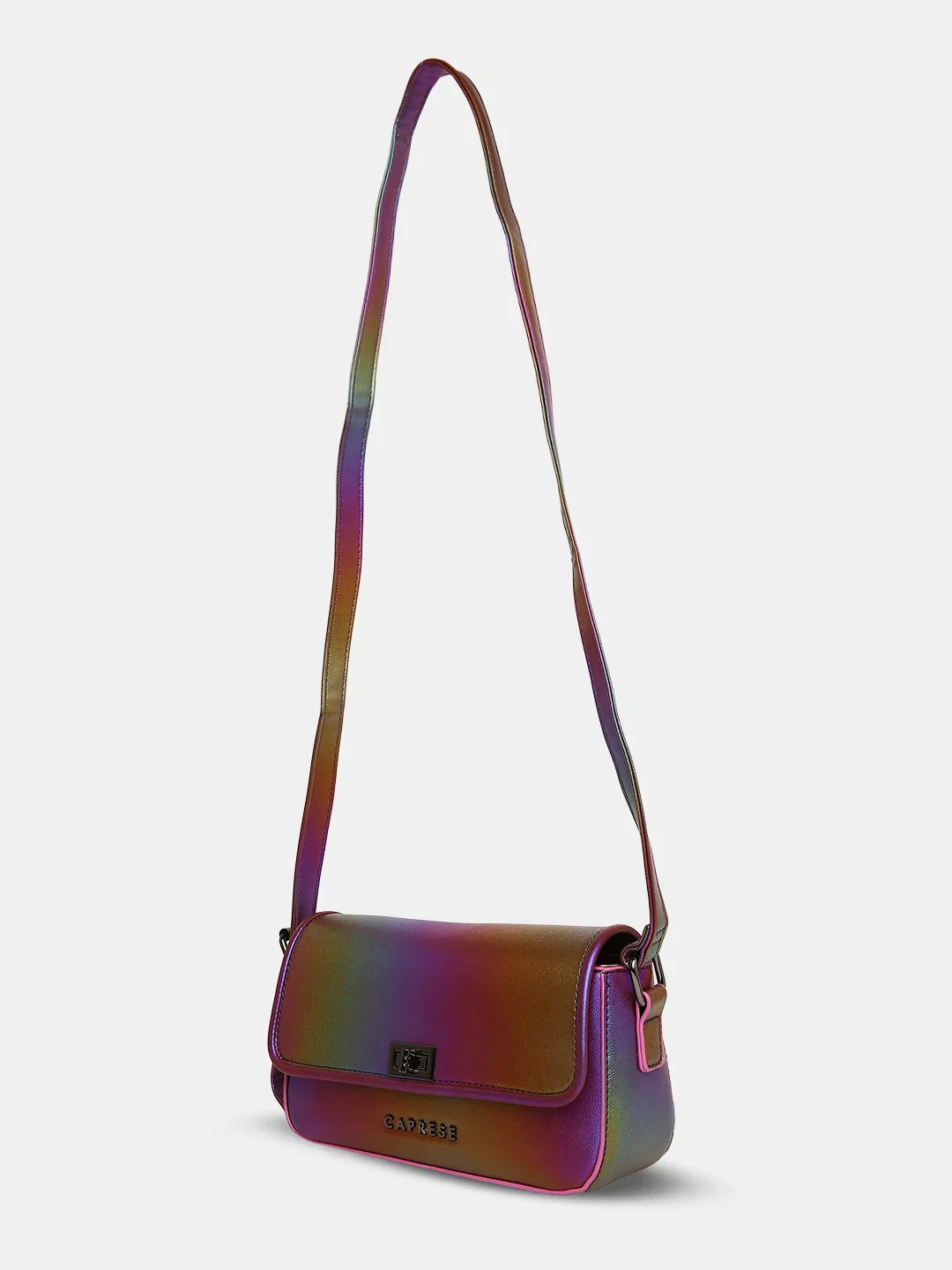 Caprese Iris Small Blue Sling Bag - Image 10