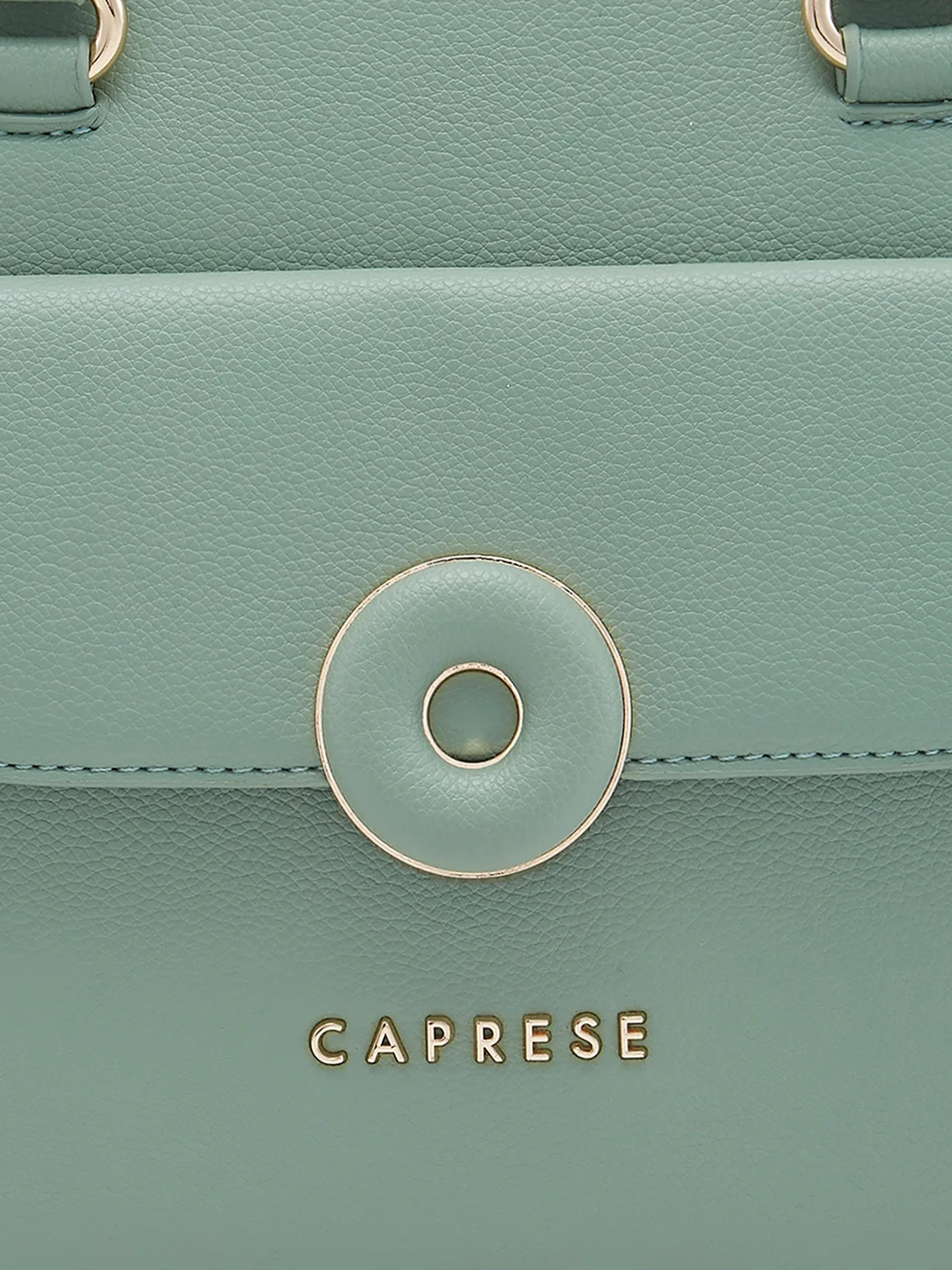 Caprese Jackie Medium Green Satchel Bag - Image 10