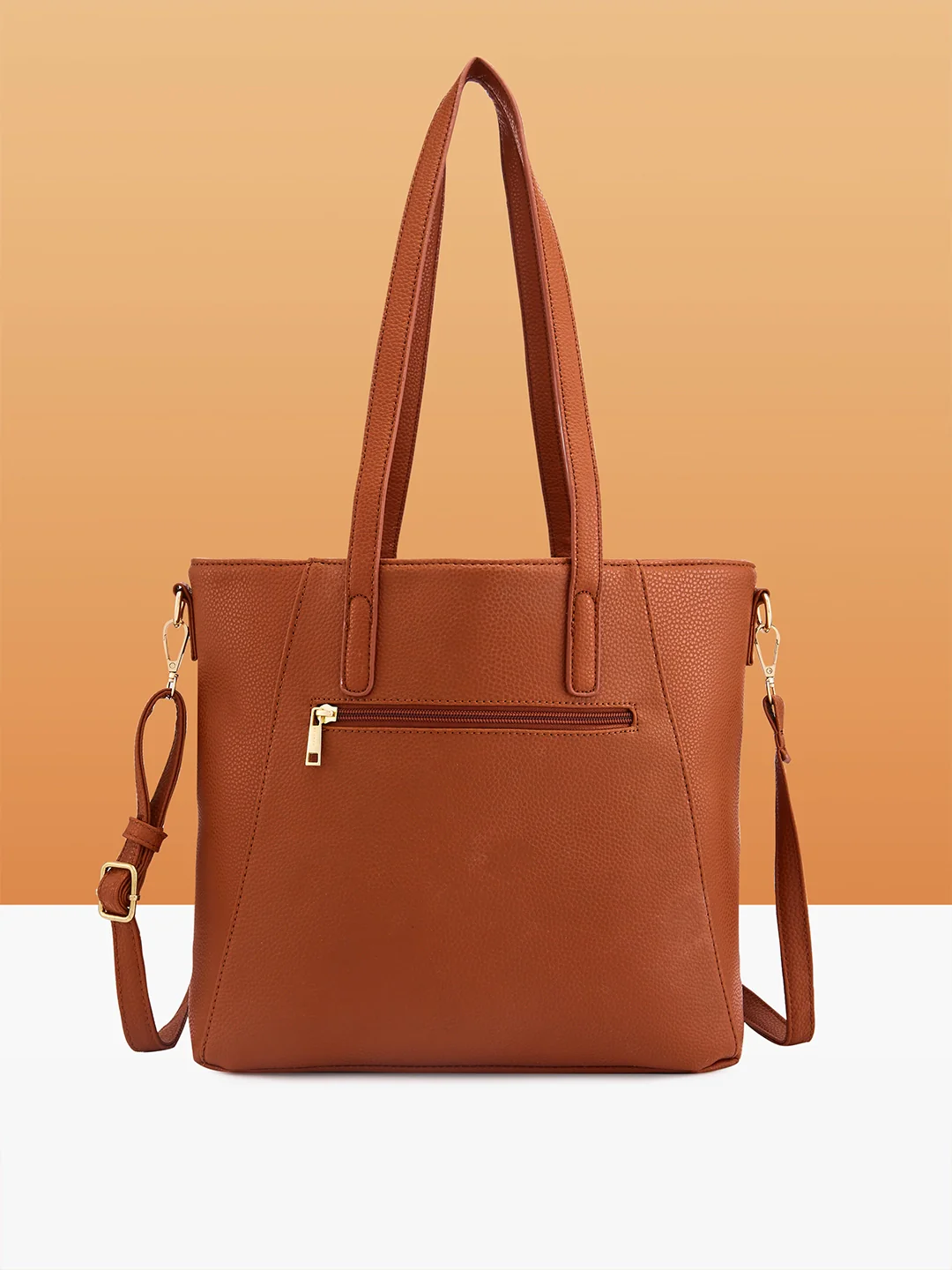 Caprese Jane Large Hb Tan Tote Bag - Image 5
