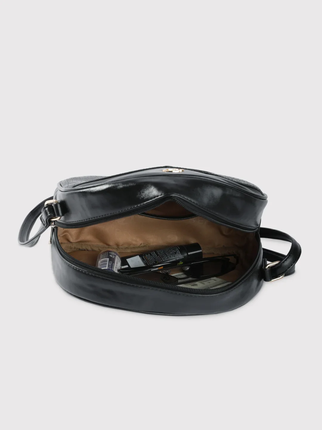 Caprese January Medium Black Sling Bag - Image 10