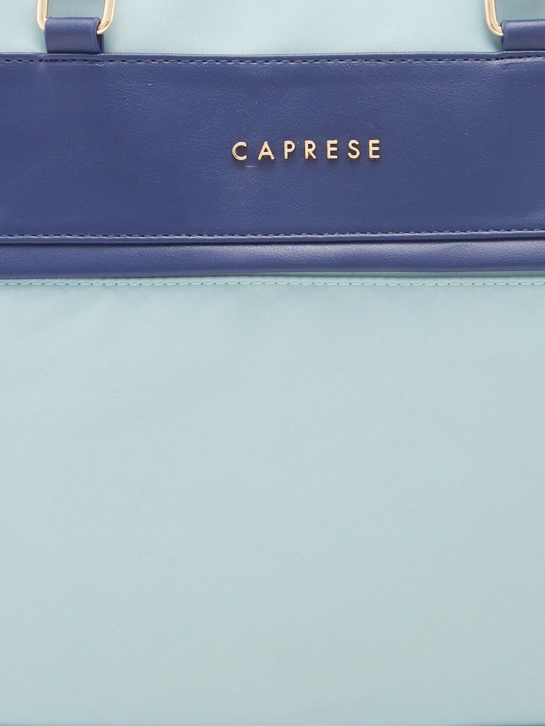 Caprese Jasper Large Sea Blue Laptop Bag - Image 11