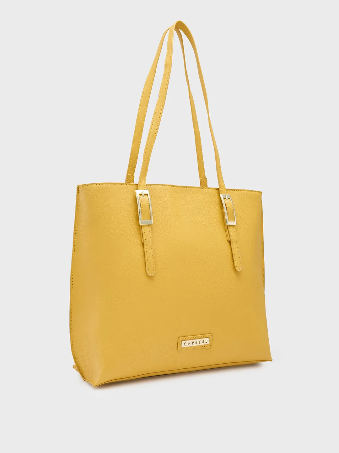 Caprese Jenny Medium Ocher Tote Bag - Image 3