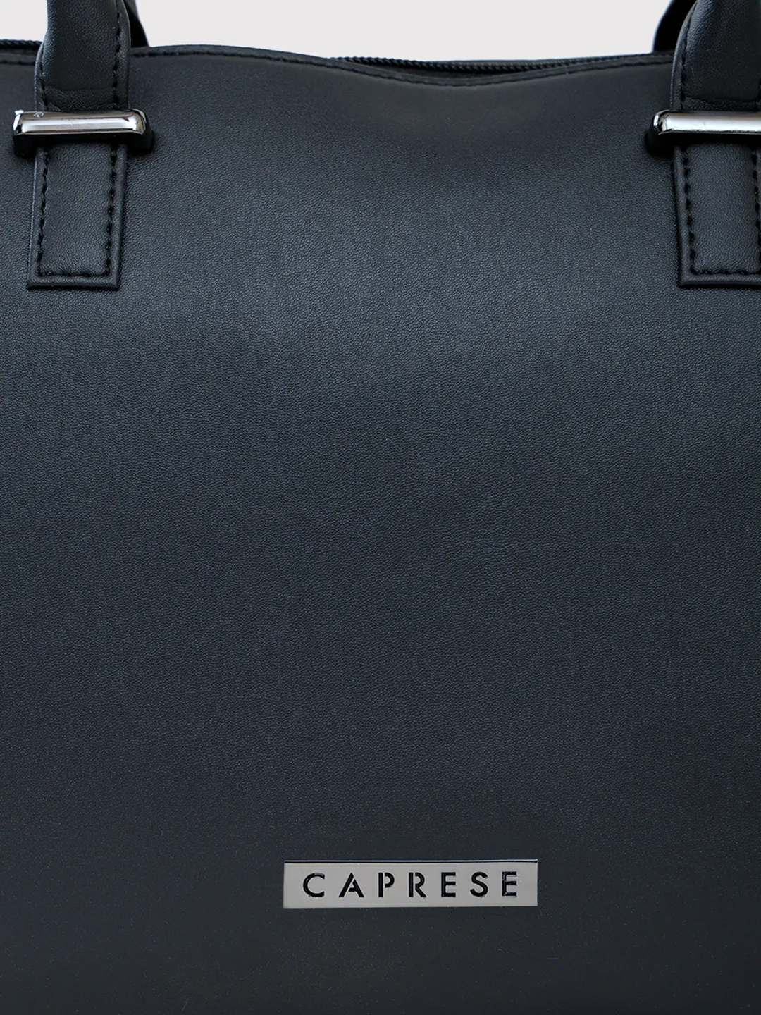 Caprese Jessy Small Black Satchel Bag - Image 4