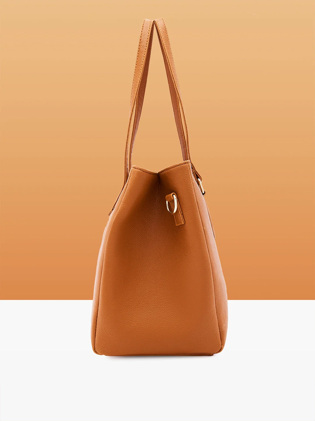 Caprese Jolie Medium Tan Tote Bag - Image 12