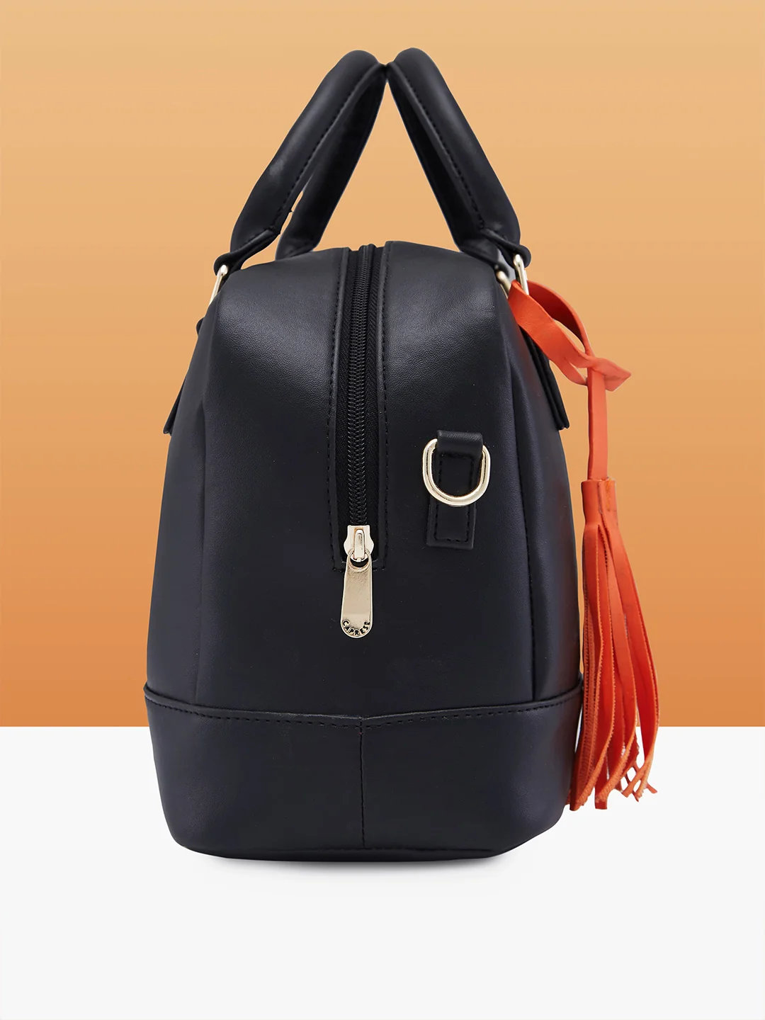 Caprese Jones Small Black Satchel Bag - Image 12