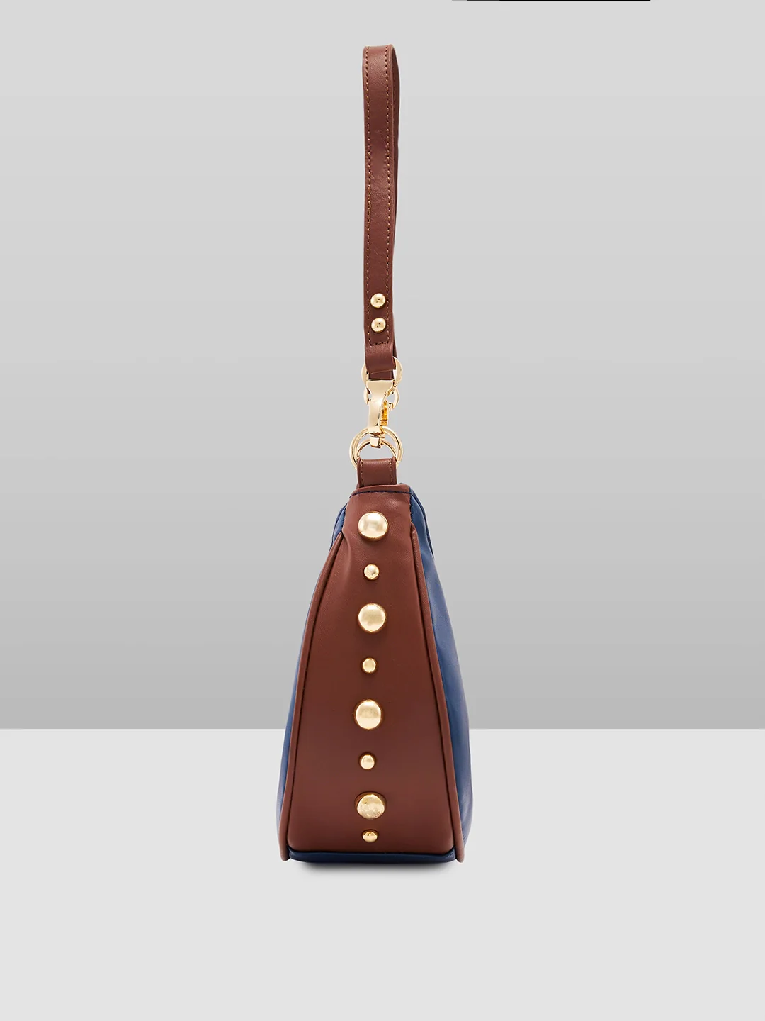 Caprese Josie Small Blue Hobo Bag - Image 9
